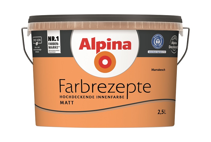 Alpina Farbrezepte Marrakesch, 2,5L