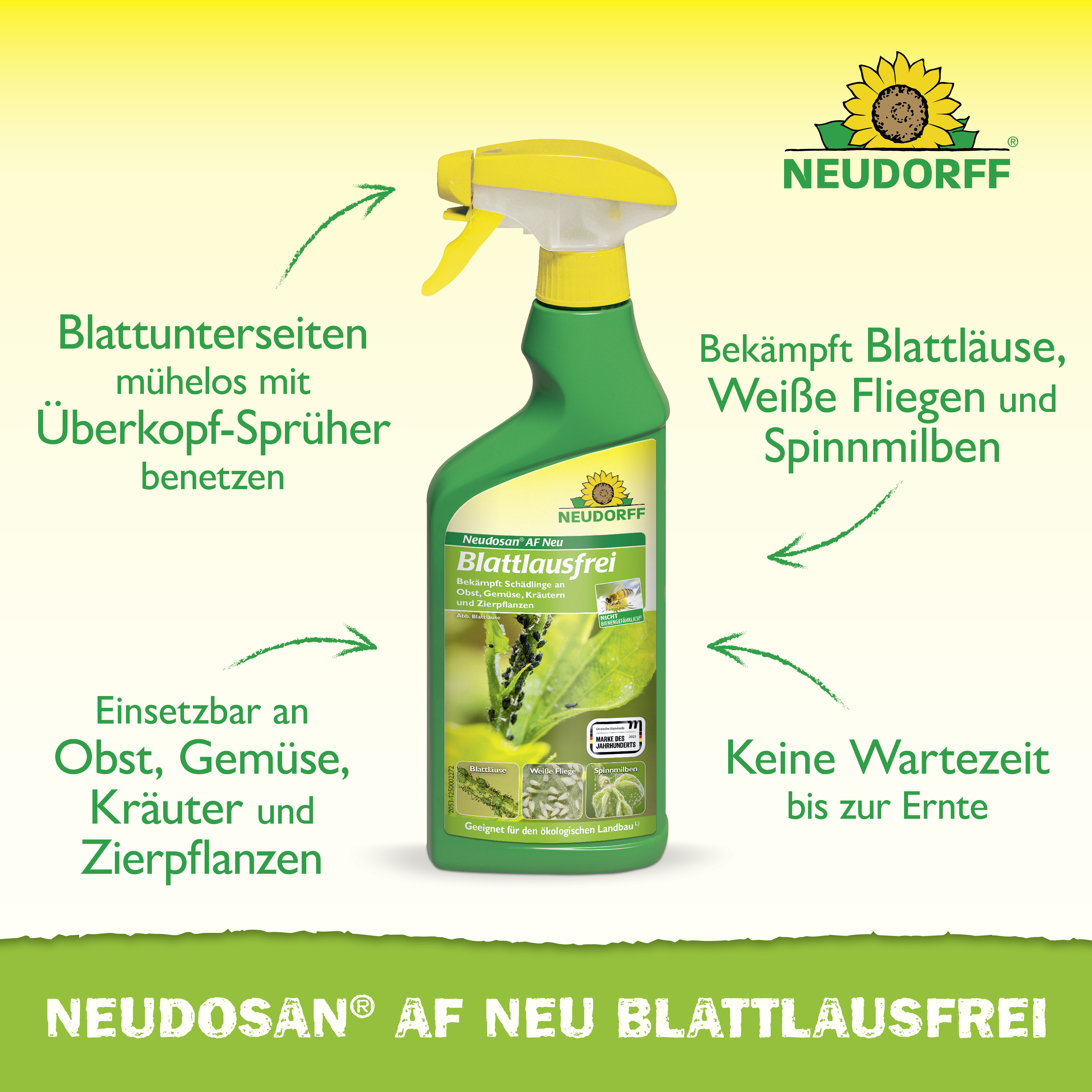 Neudorff Neudosan AF Neu Blattlausfrei, 500 ml