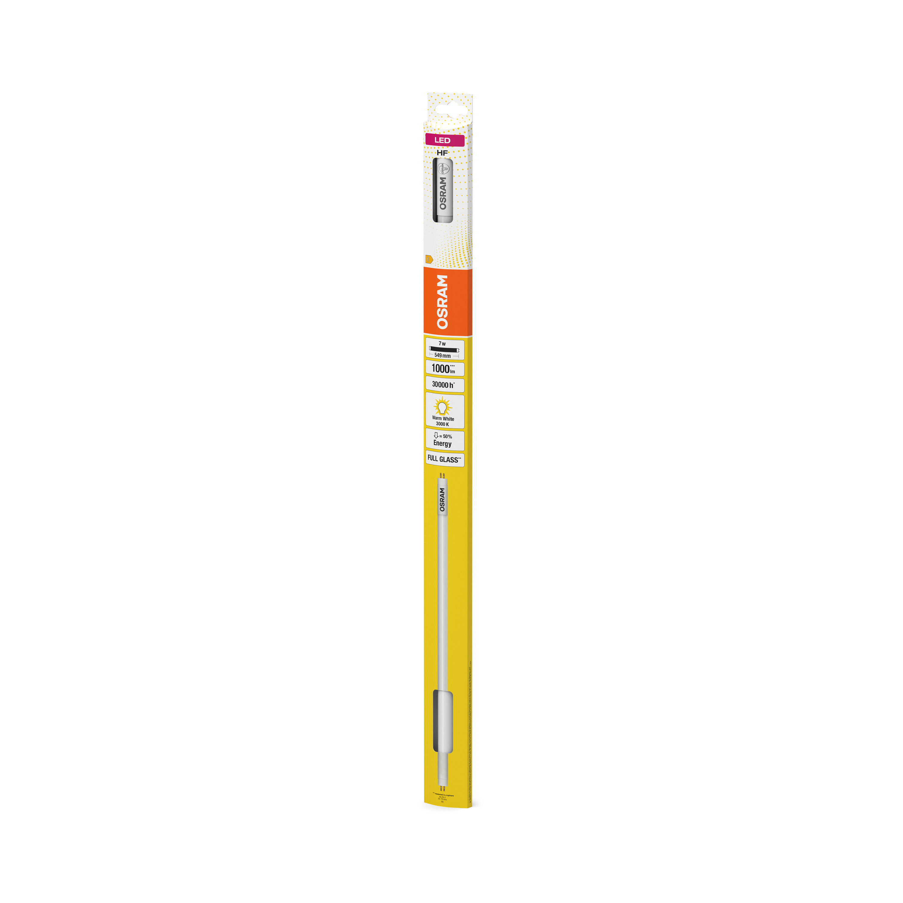 Osram LED Röhre TUBE T5 HF, 549 mm, warmweiß