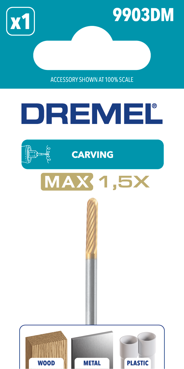 Dremel Woflram-Karbid-Fräser 9903 MAX Dremel Woflram-Karbid-Fräser 9903 MAX
