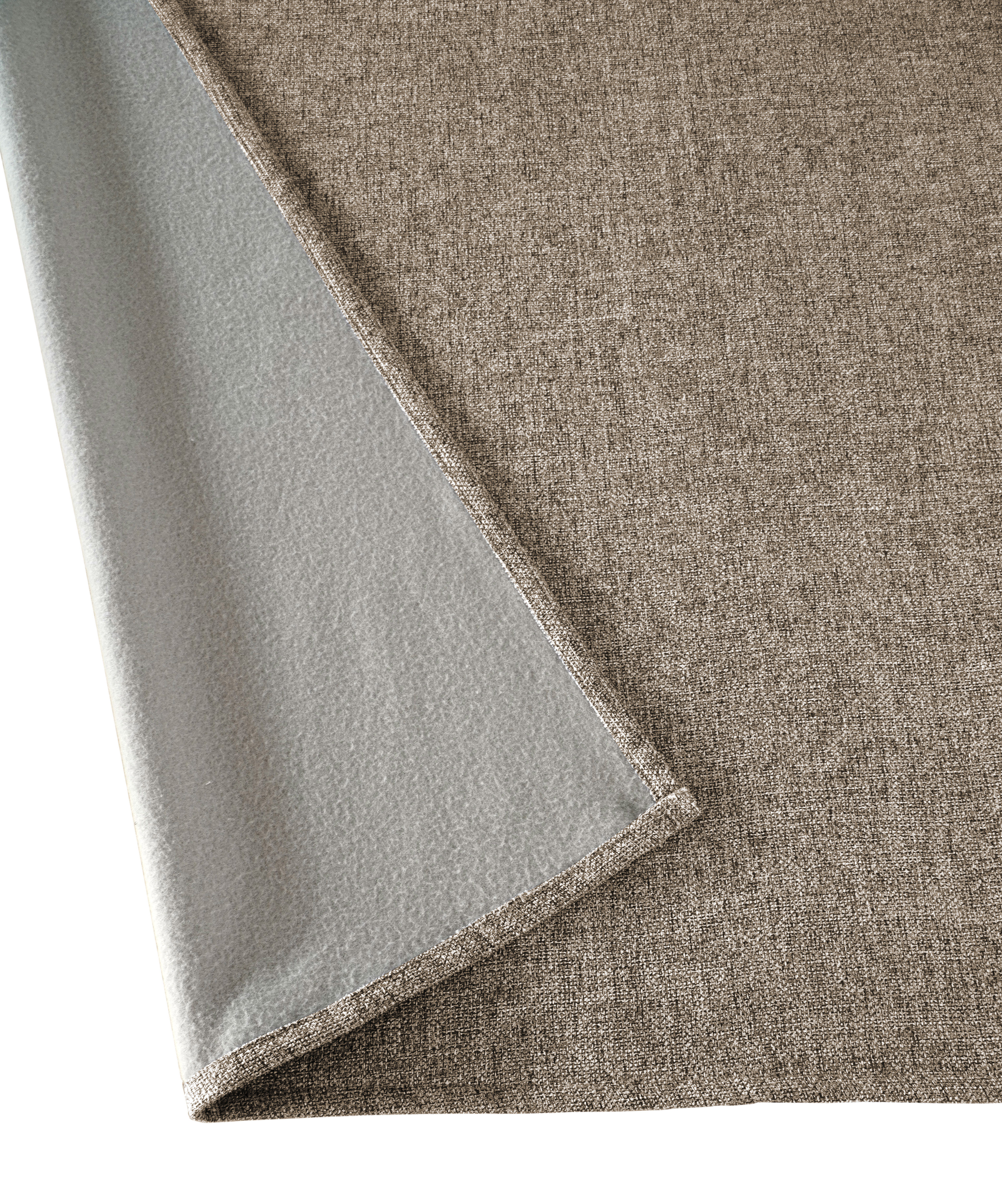 Sehlbach Schal mit Gardinenband braun, 130 x 245 cm Sehlbach Schal mit Gardinenband braun, 130 x 245 cm