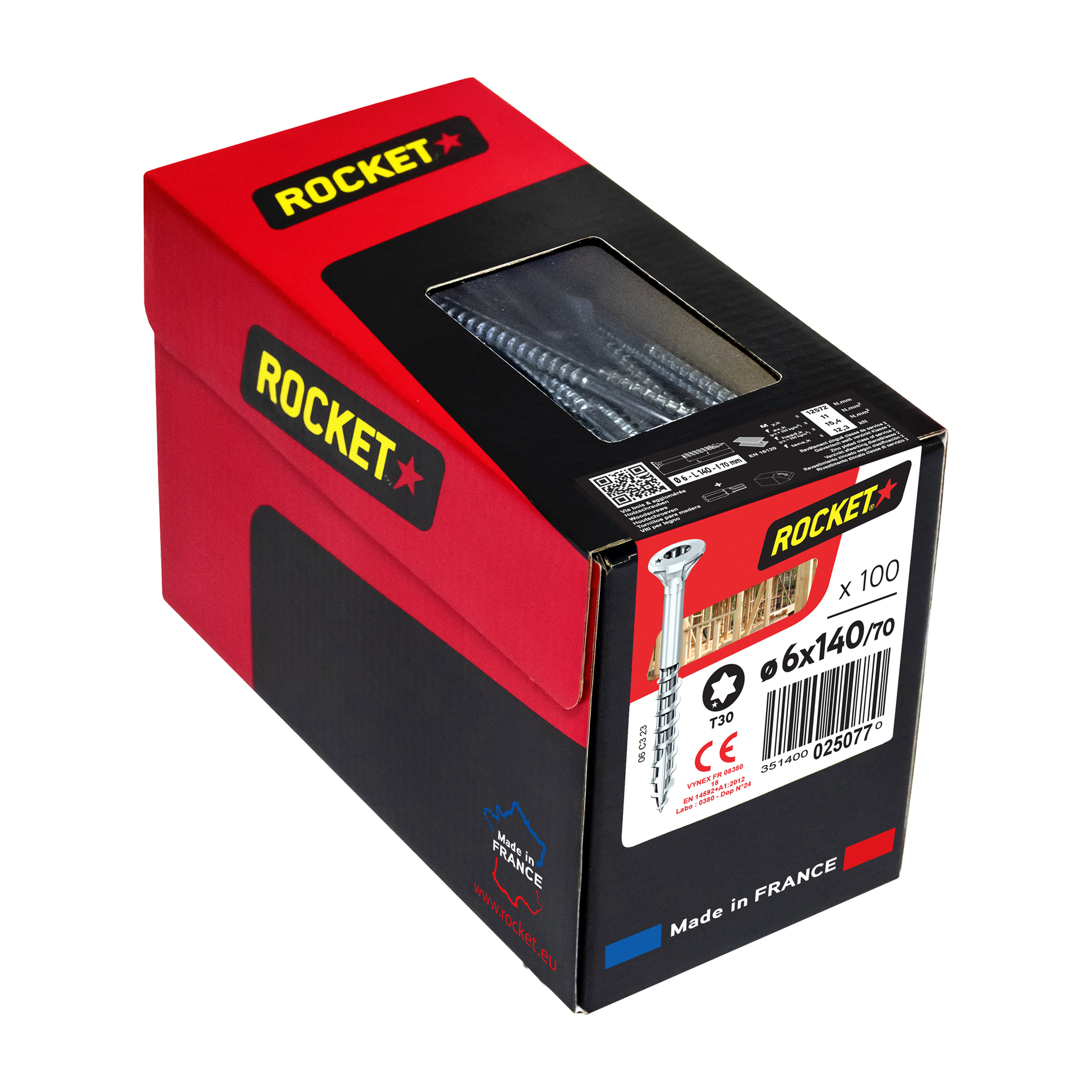 Rocket Seko 6,0 x 140 vz T30 TG Rocket Seko 6,0 x 140 vz T30 TG