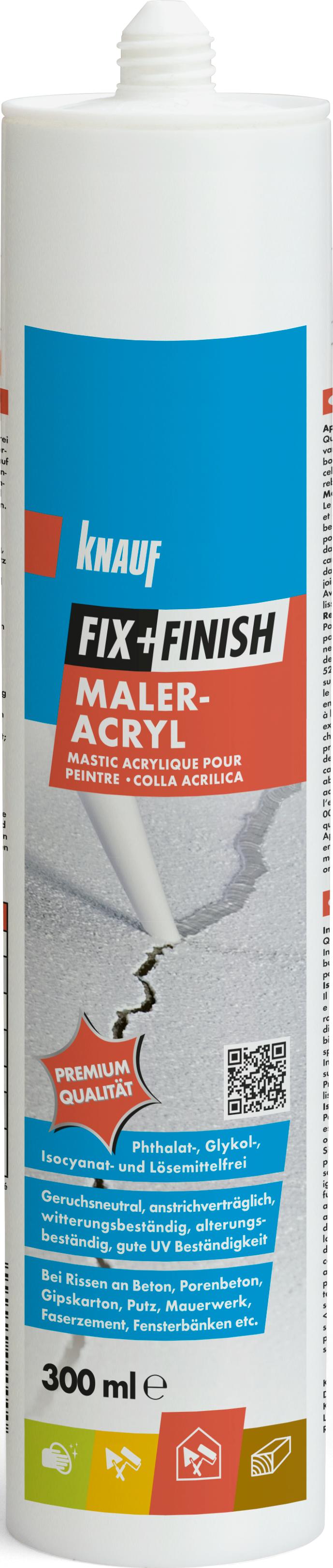 4006379099061_F-F-Maler-Acryl_Produkt Knauf Fix + Finish Maler-Acryl, 300 ml