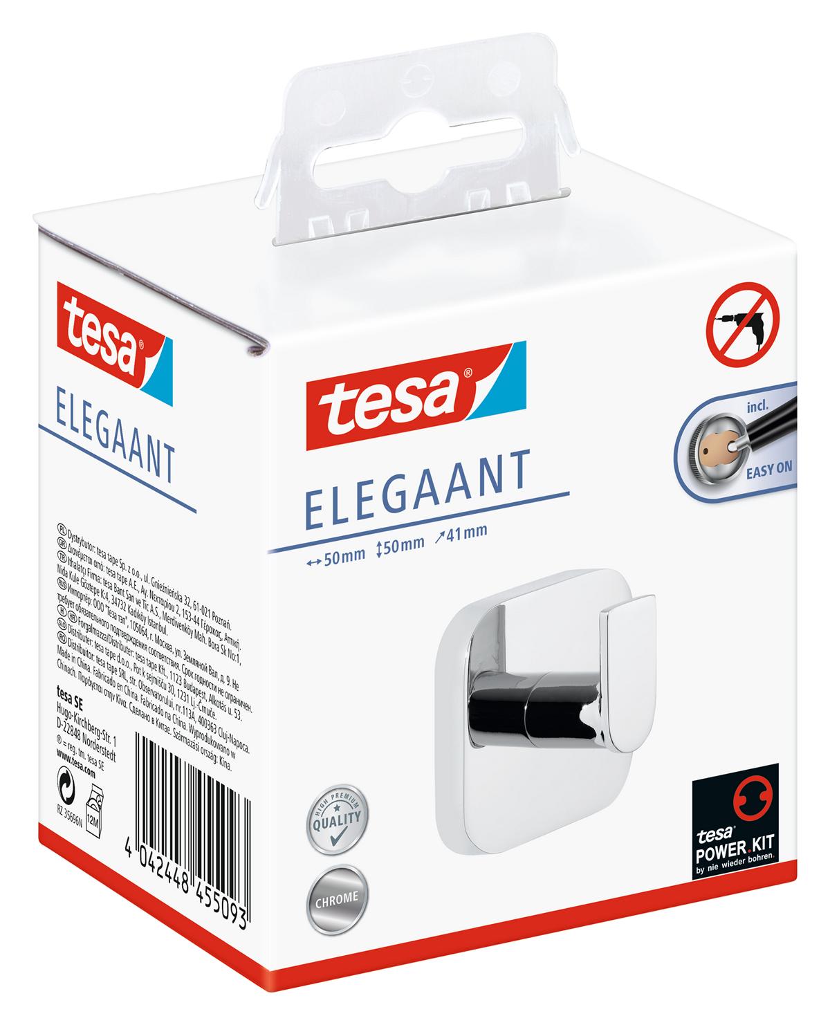 tesa_ELEGAANT_404340000000_LI490_left_pa tesa Elegaant Handtuchhaken