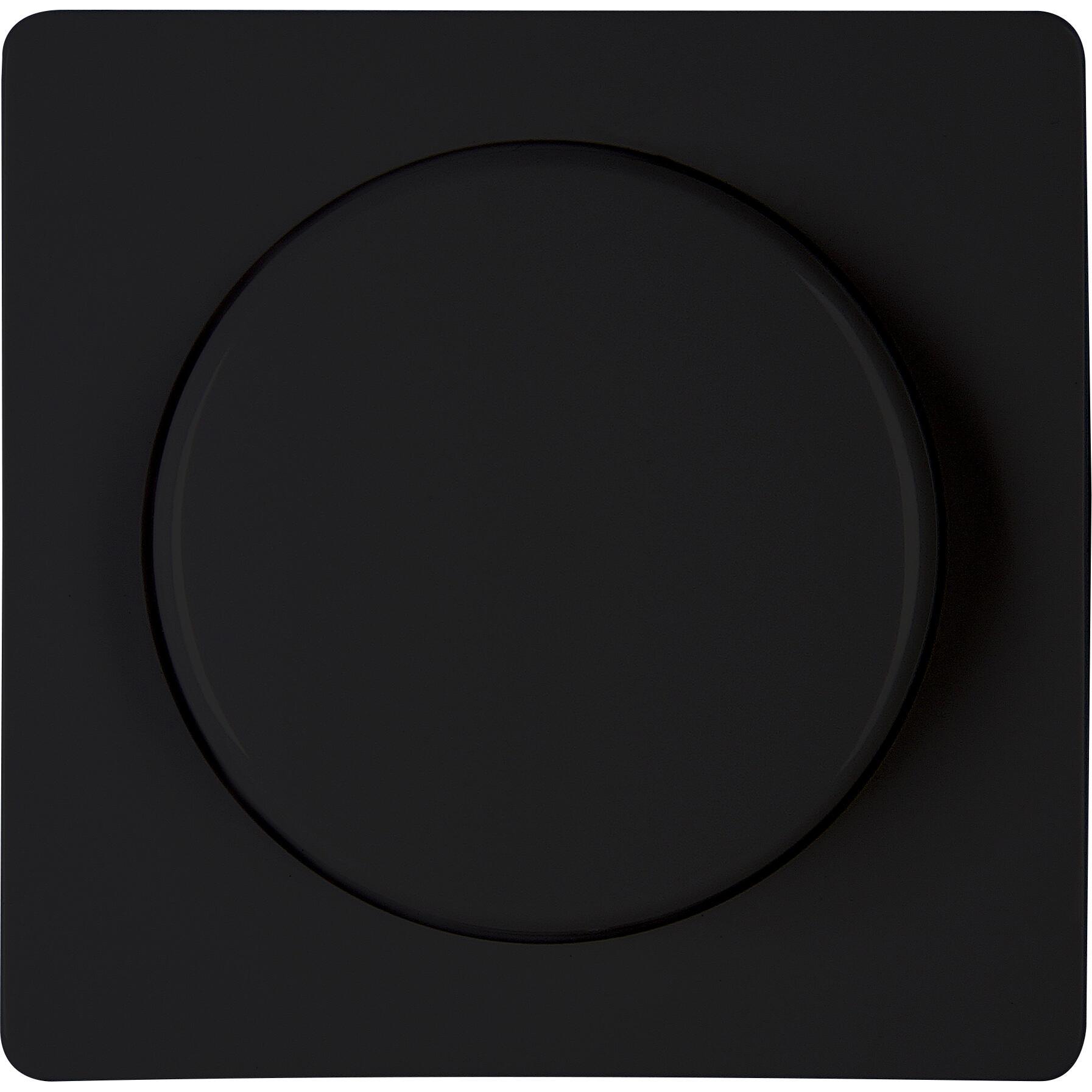 Kopp PARIS Dimmer-Abdeckung, schwarz matt Kopp PARIS Dimmer-Abdeckung, schwarz matt