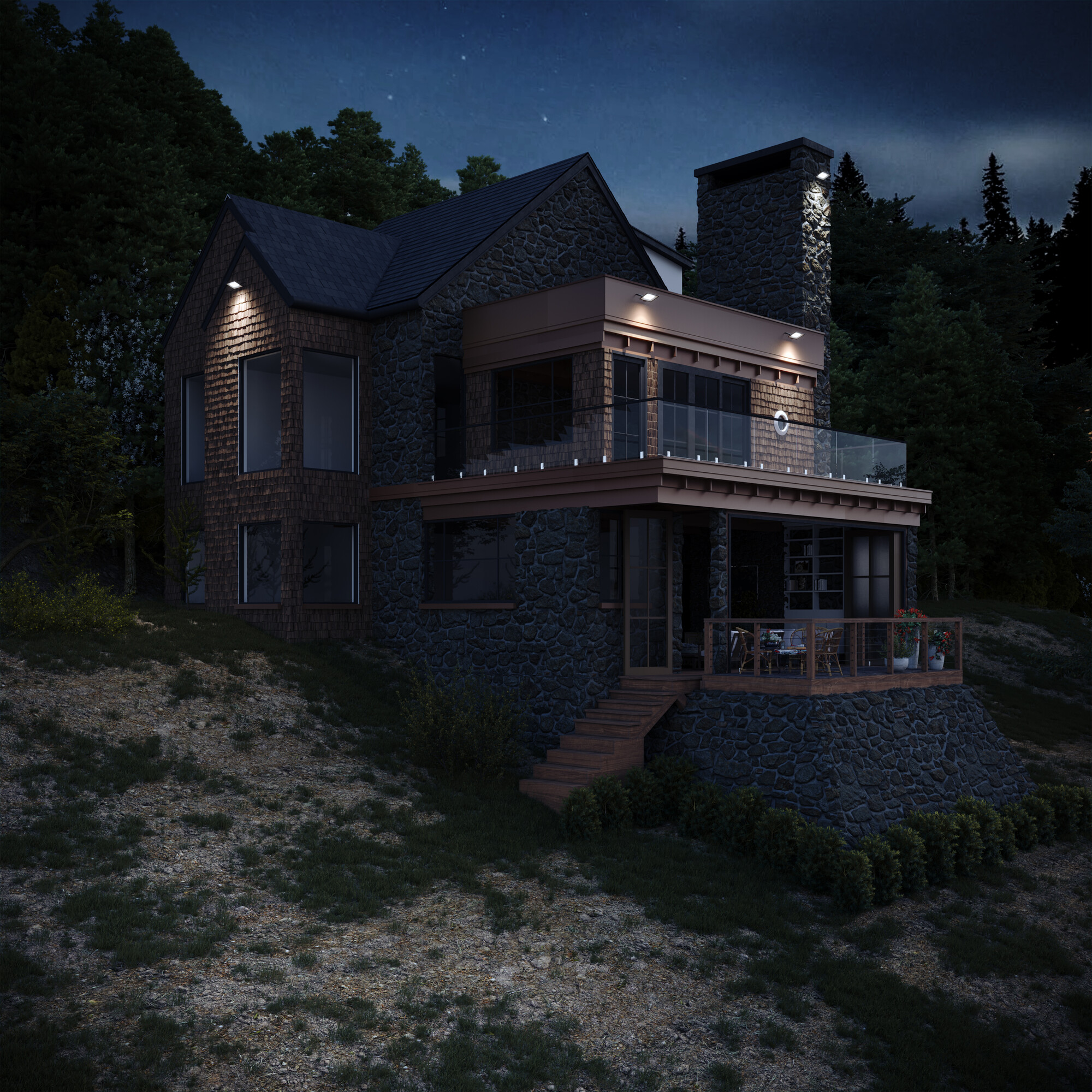 Osram Flutlicht Essential, 150W, schwarz