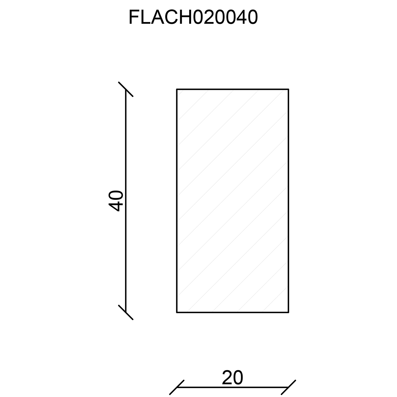 544303-Querschnitt Neuhofer Flachleiste, Buche roh