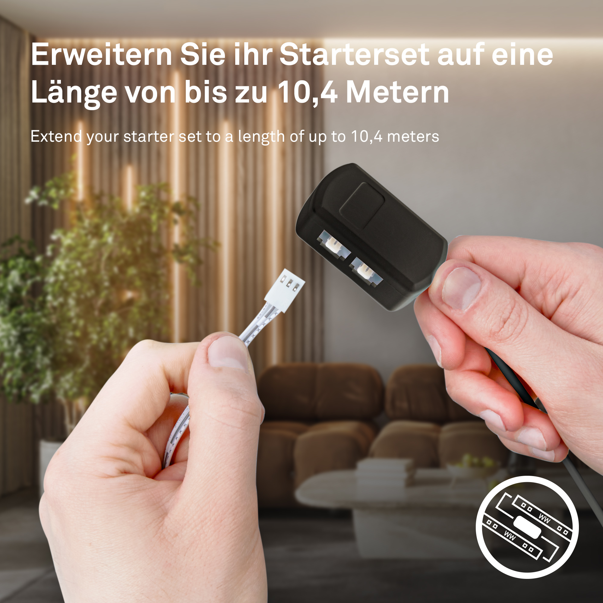 Briloner Pimp your Panel, LED-Band Erweiterungsset Briloner Pimp your Panel, LED-Band Erweiterungsset