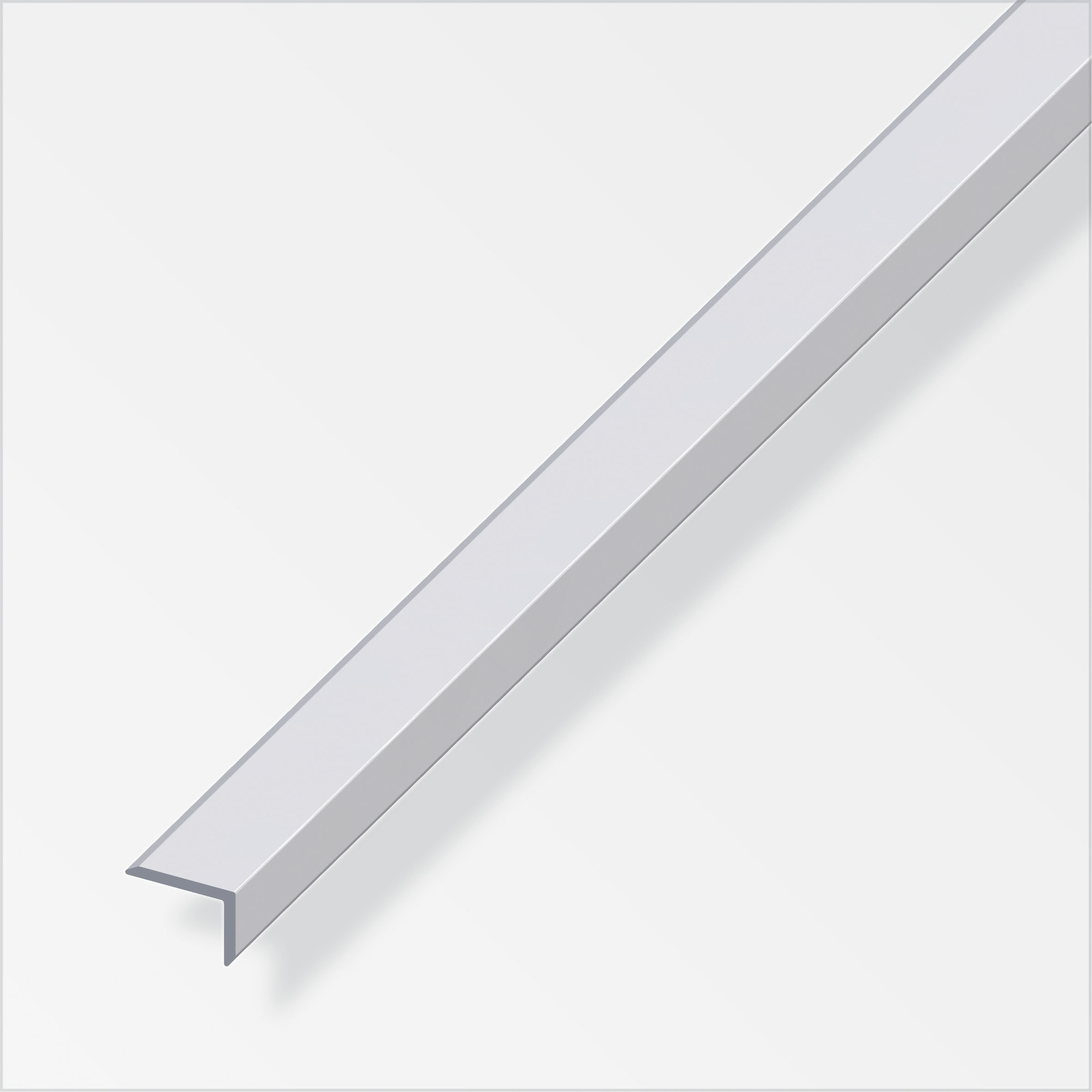 Alfer Kantenschutz-Profil, 14 x 10 x 1,5 mm, silber