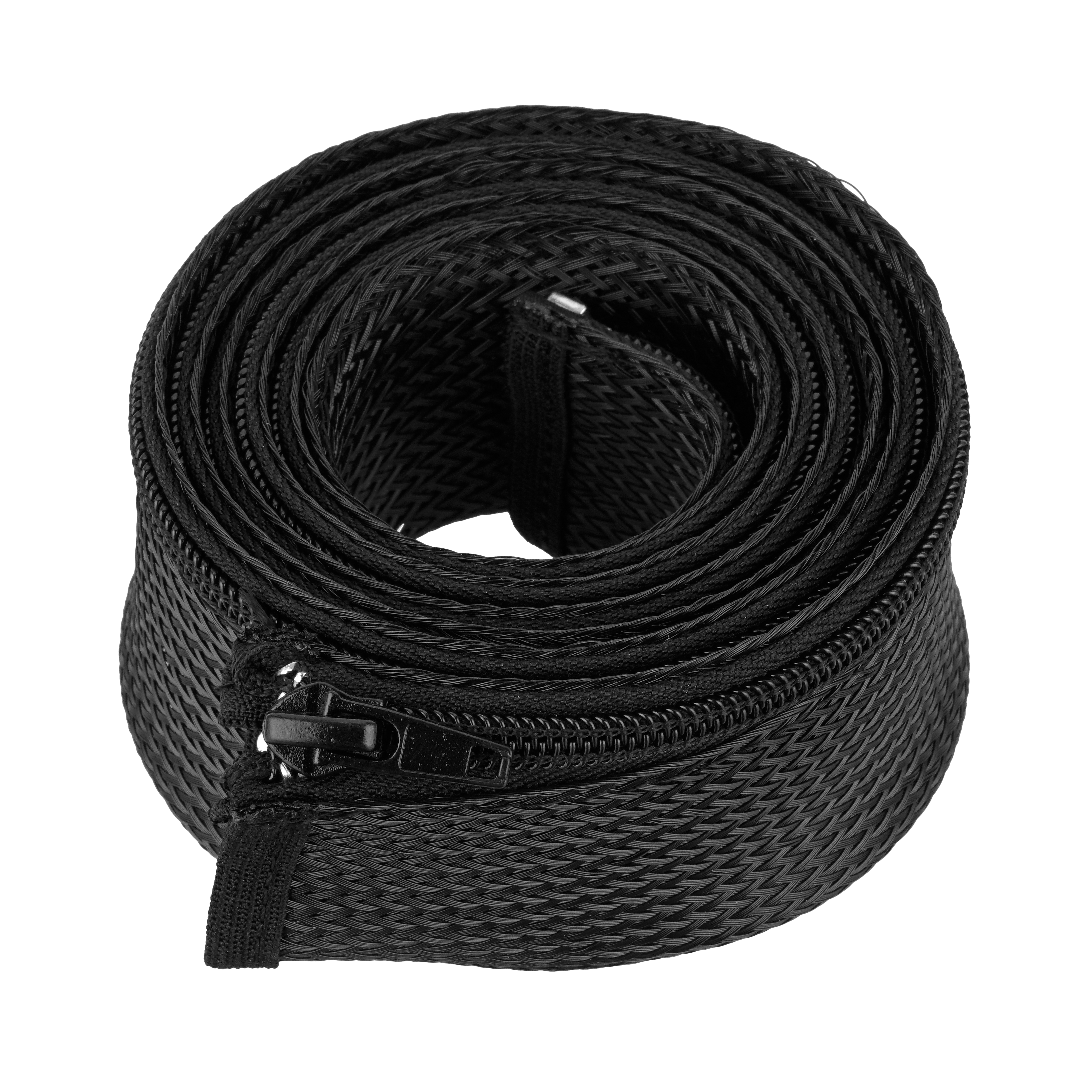 REV Kabelschlauch elastisch mit Reißverschluss, 1,5 m, schwarz