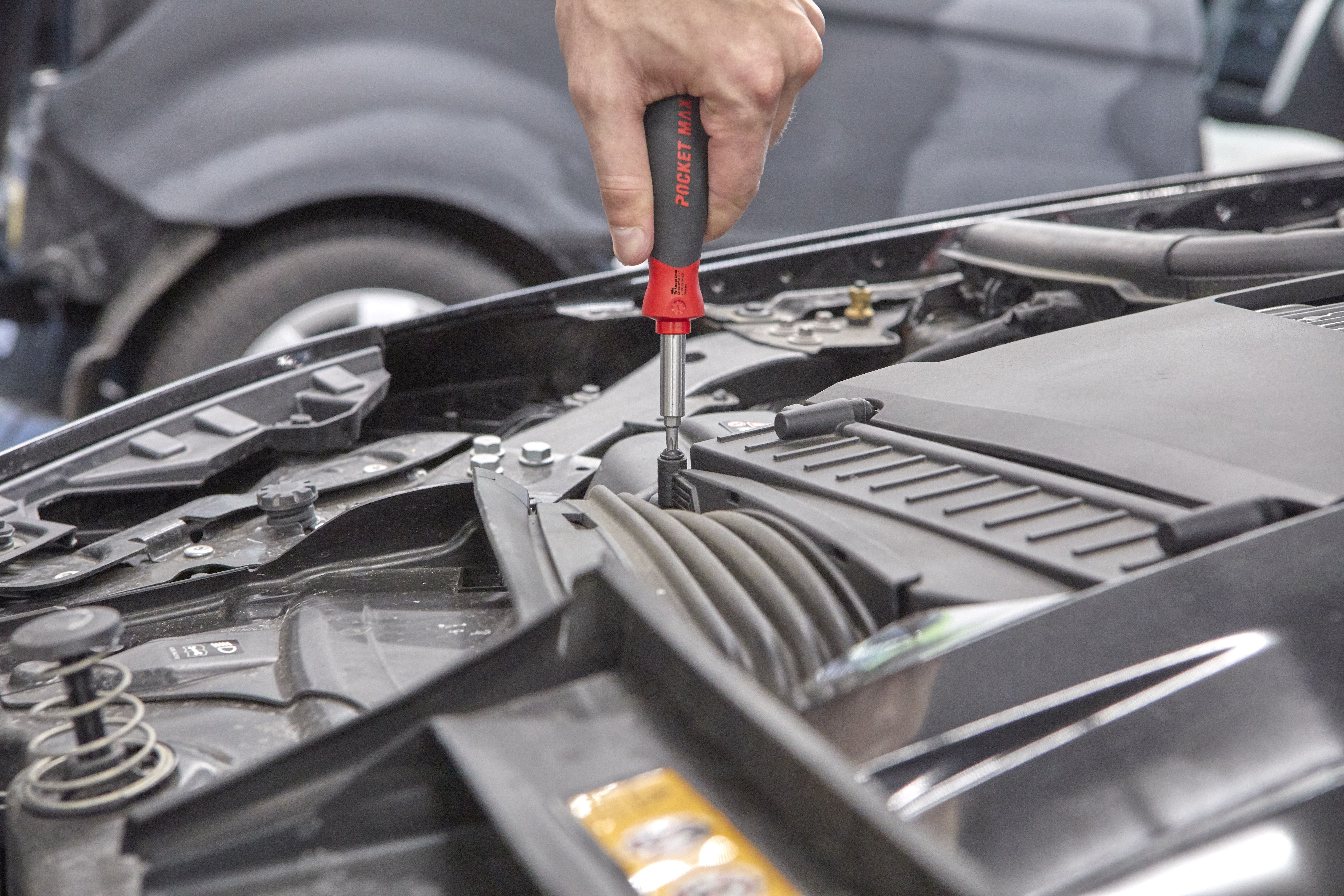 Wiha Schraubendreher mit Bit Magazin PocketMax® magnetisch