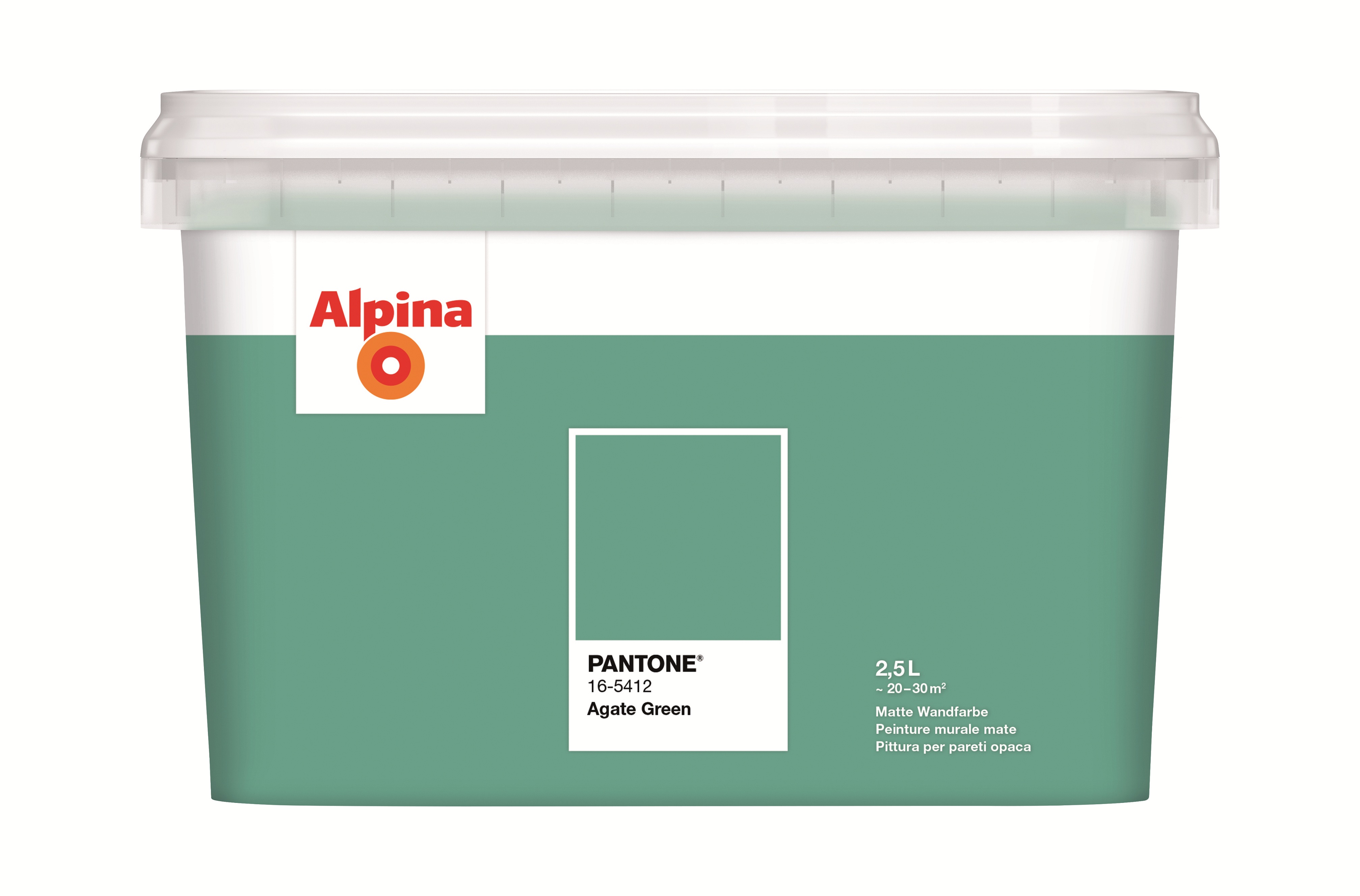 Alpina PANTONE® Agate Green, 2,5 Liter