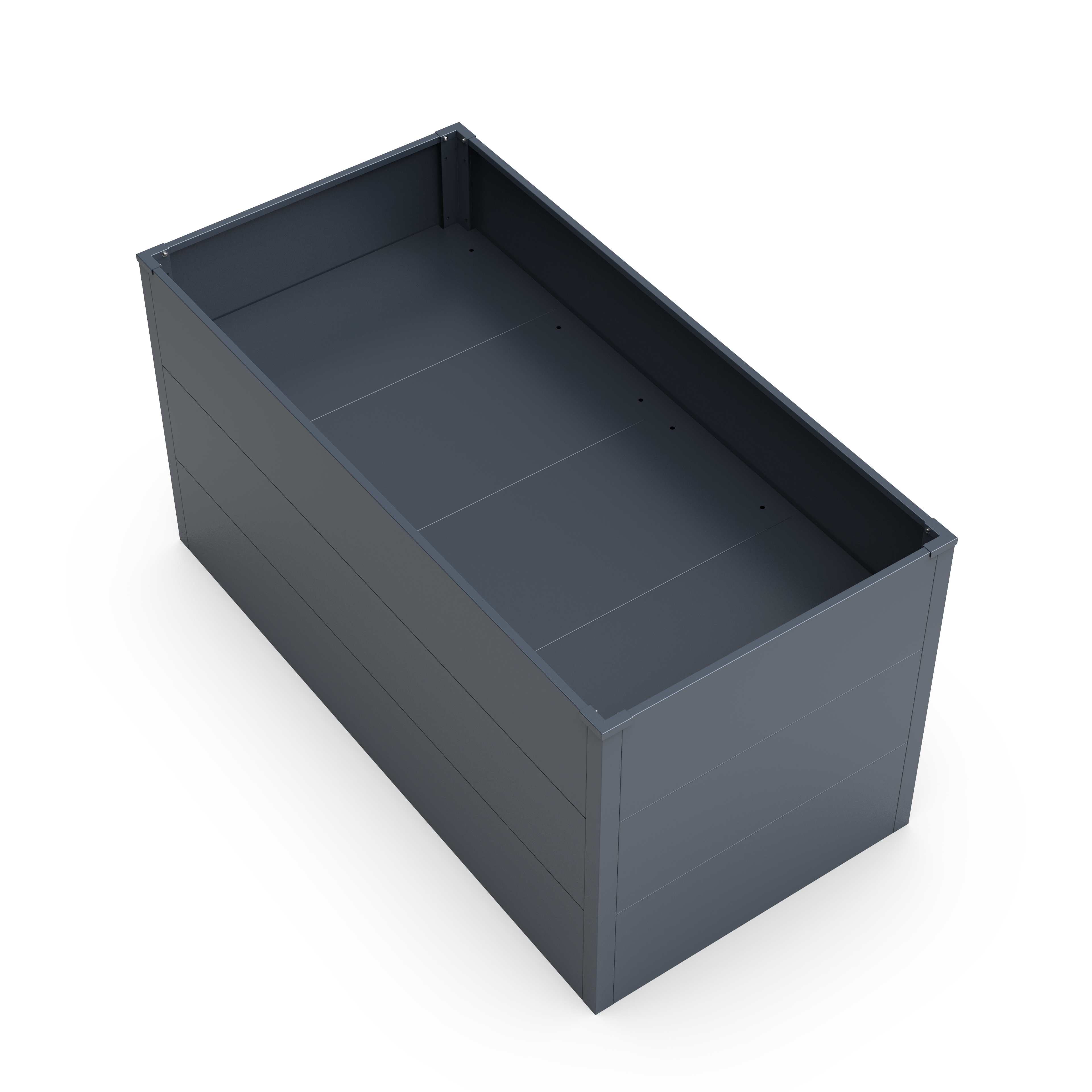 KGT Hochbeet UrbanGrow L, anthrazit-grau
