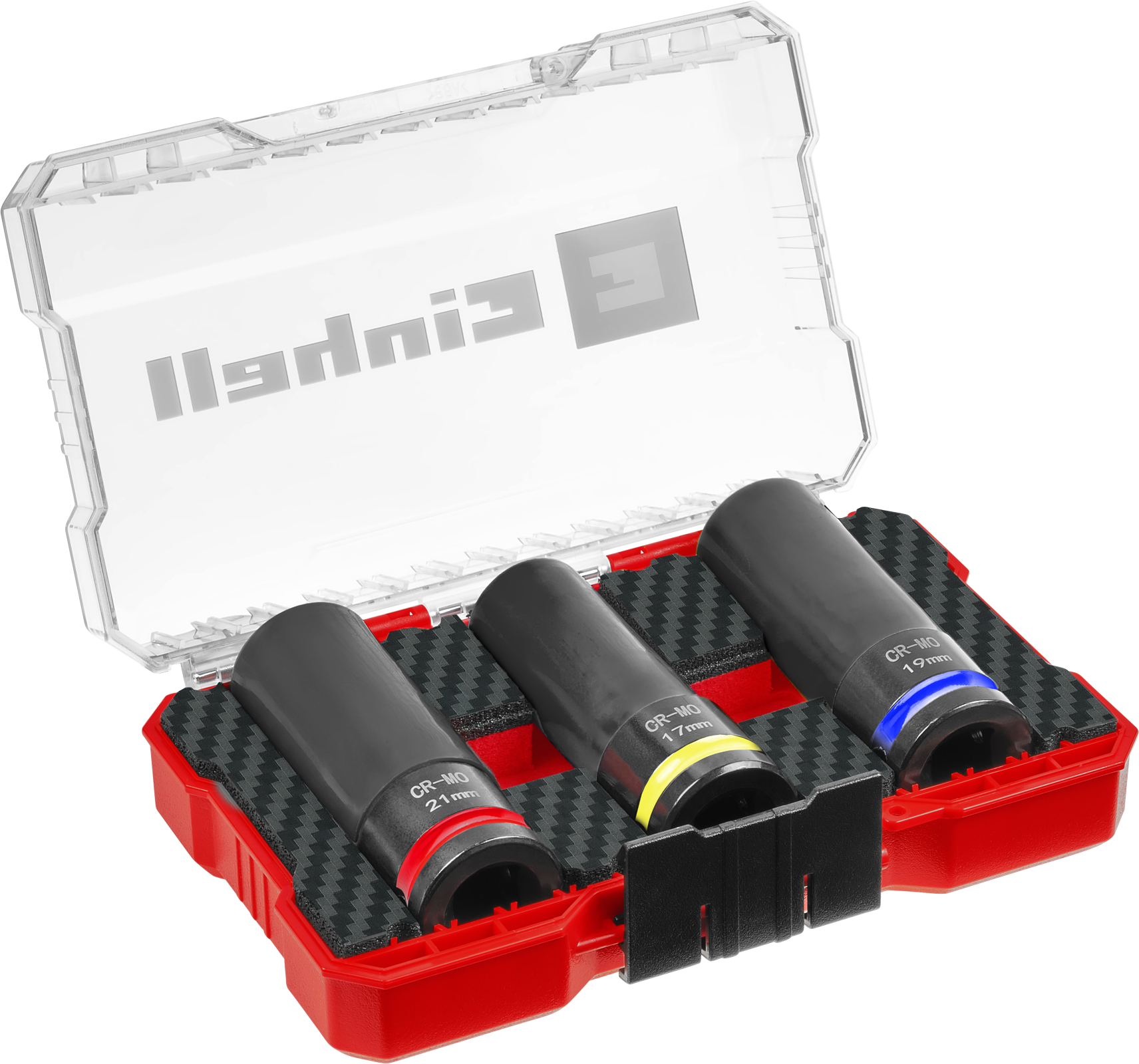 Einhell KFZ-Impact-Stecknuss-Set mit Felgenschutz, 3-tlg. Einhell KFZ-Impact-Stecknuss-Set mit Felgenschutz, 3-tlg.