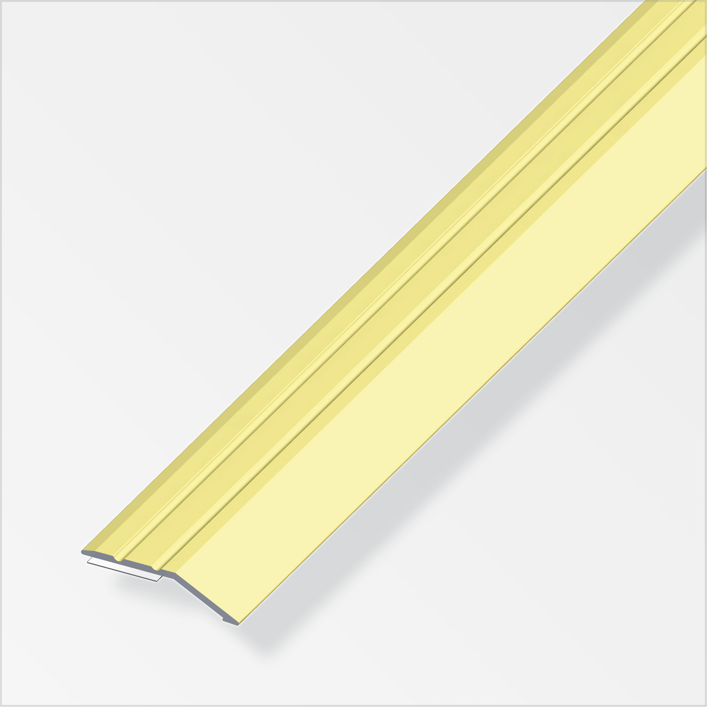 084603_Abschluss-Profil Alfer Abschluss-Profil 30 x 5 mm, messing