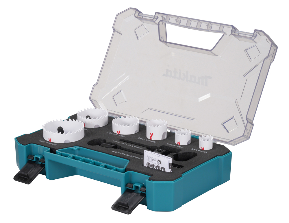 Makita Lochsägen-Set Sanitär, 9-tlg.