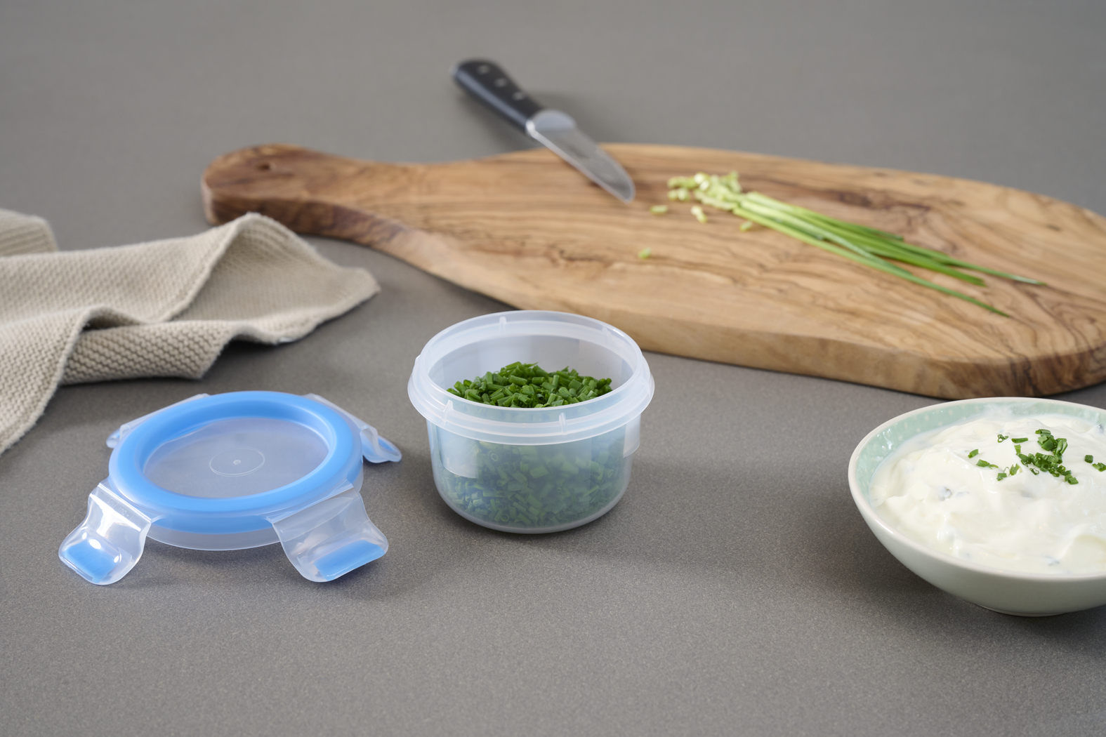 EMSA Clip & Close Frischhaltedose 0,15 L, rund EMSA Clip & Close Frischhaltedose 0,15 L, rund