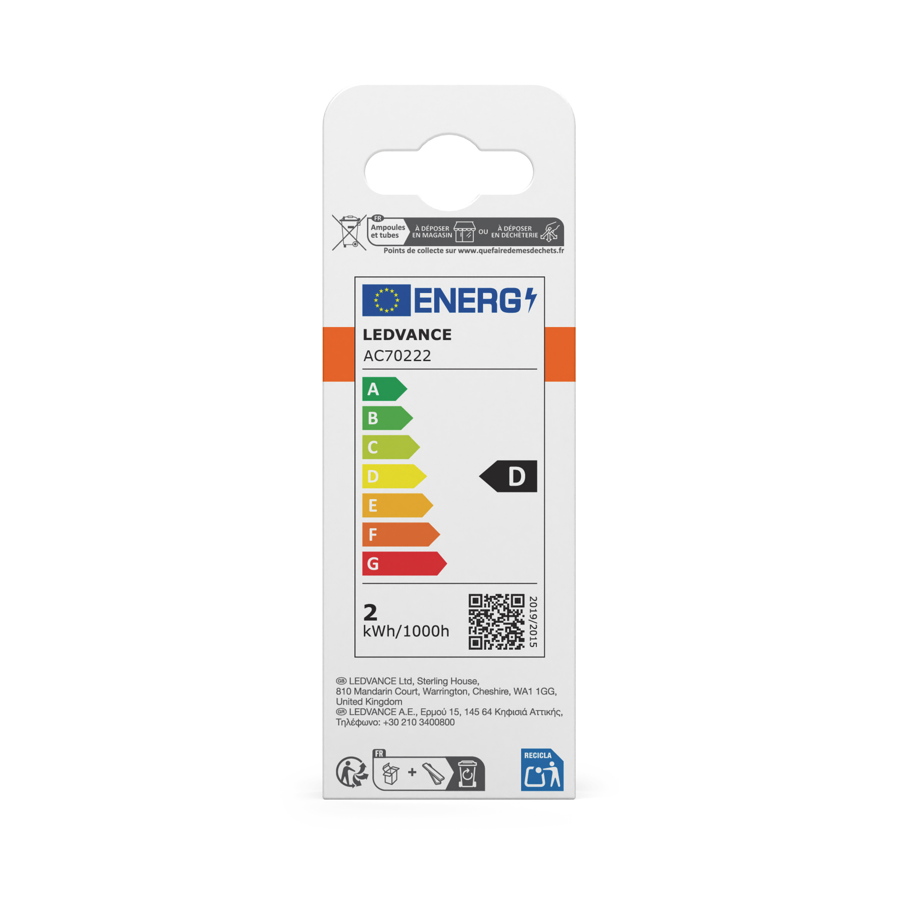 Osram LED Retrofit Classic B Lampe, E14, Kaltweiß