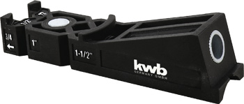 758600-101 Kwb Taschenlochbohrlehren-Set, 5-tlg.