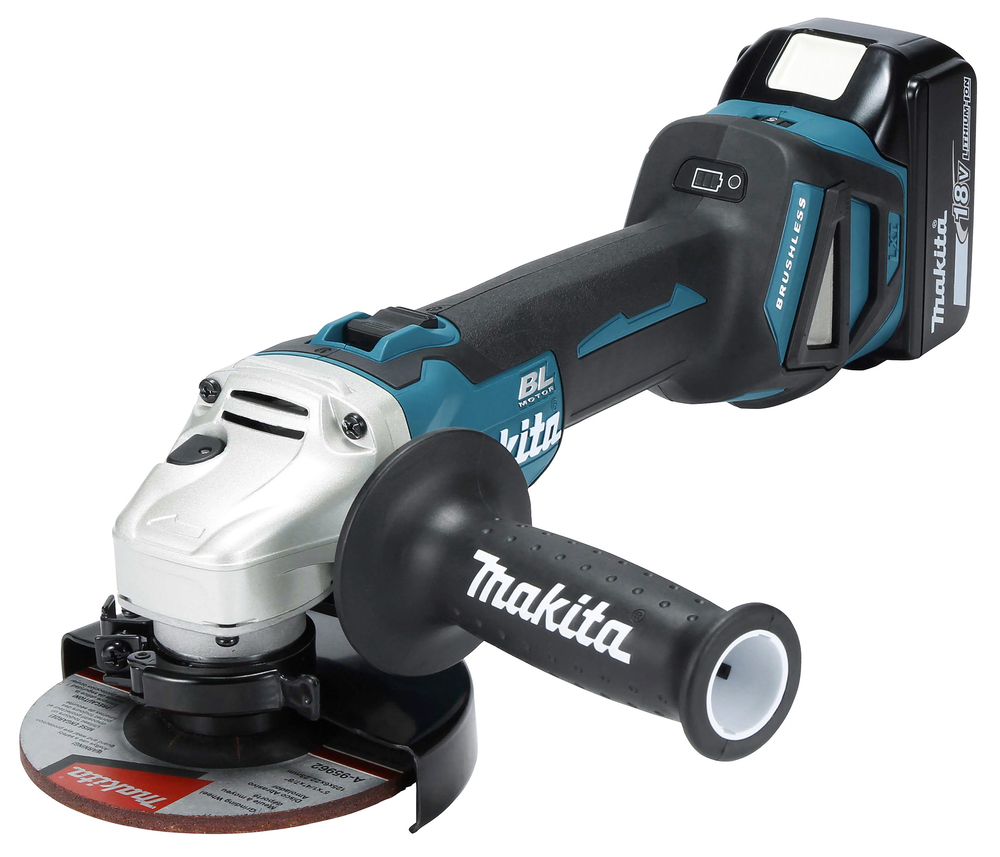 Makita Akku-Winkelschleifer DGA511 (Ohne Akku, ohne Ladegerät) Makita Akku-Winkelschleifer DGA511 (Ohne Akku, ohne Ladegerät)