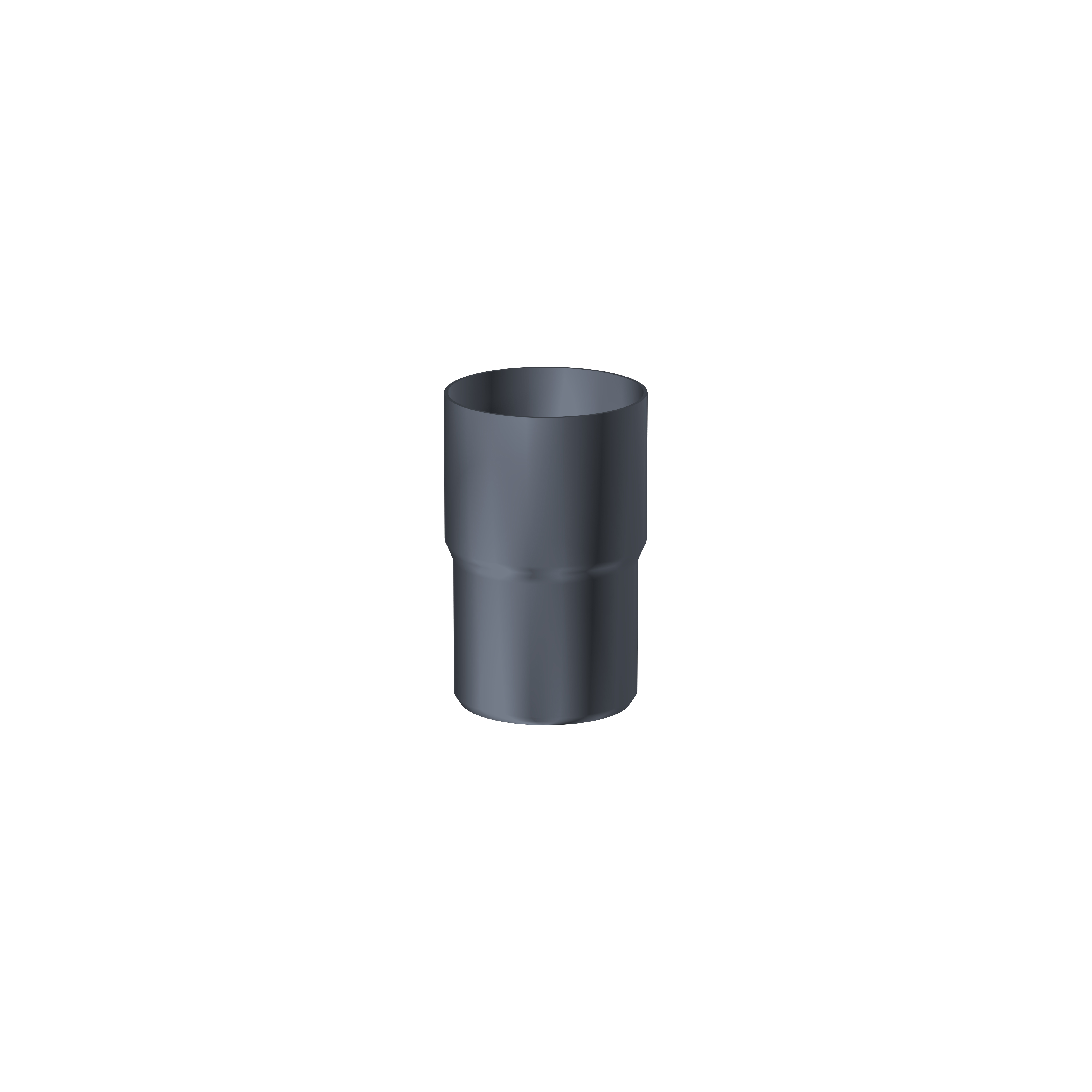 Sarei Fallrohrverbinder, Alu-anthrazit, DN 60 Sarei Fallrohrverbinder, Alu-anthrazit, DN 60