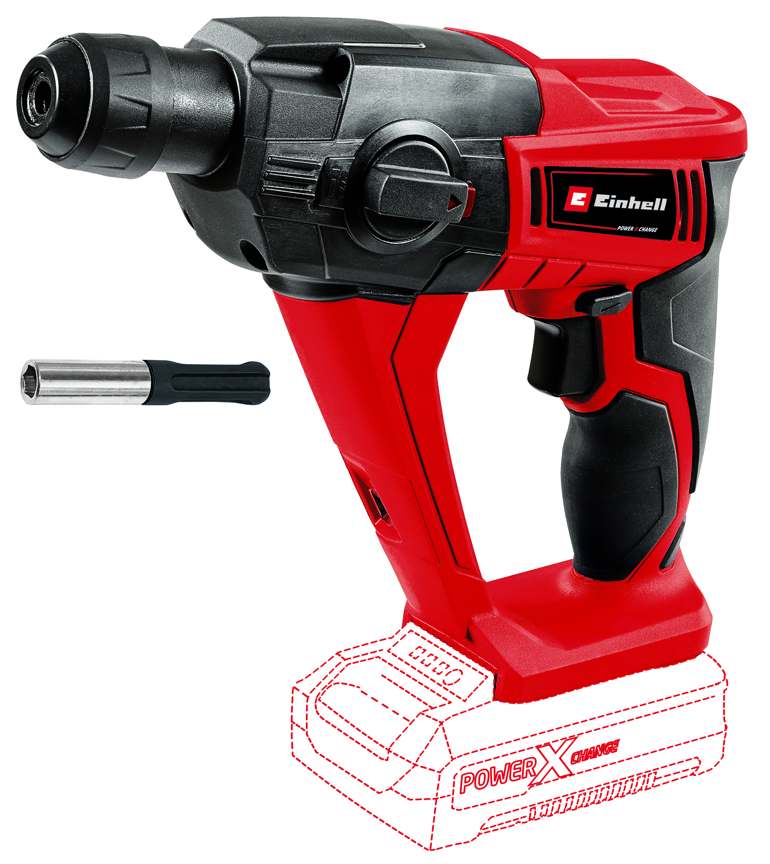 Einhell Akku-Bohrhammer TE-HD 18 Li-Solo Einhell Akku-Bohrhammer TE-HD 18 Li-Solo