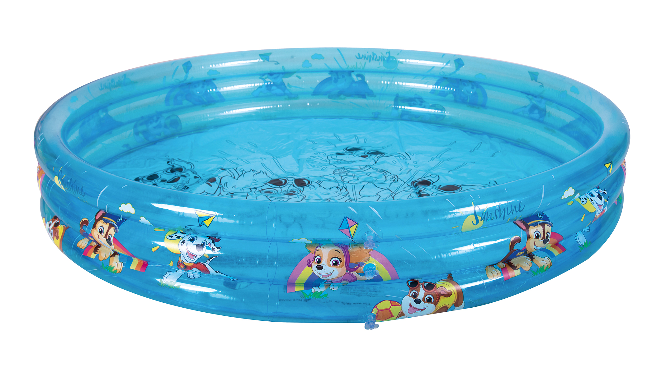 Happy People Paw Patrol 3-Ring-Pool, 122 x 23 cm