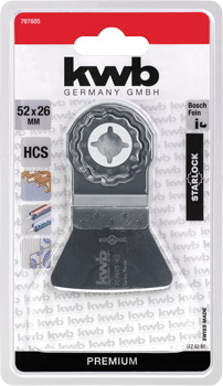 707605-380 Kwb SL Schaber HCS, 52 mm