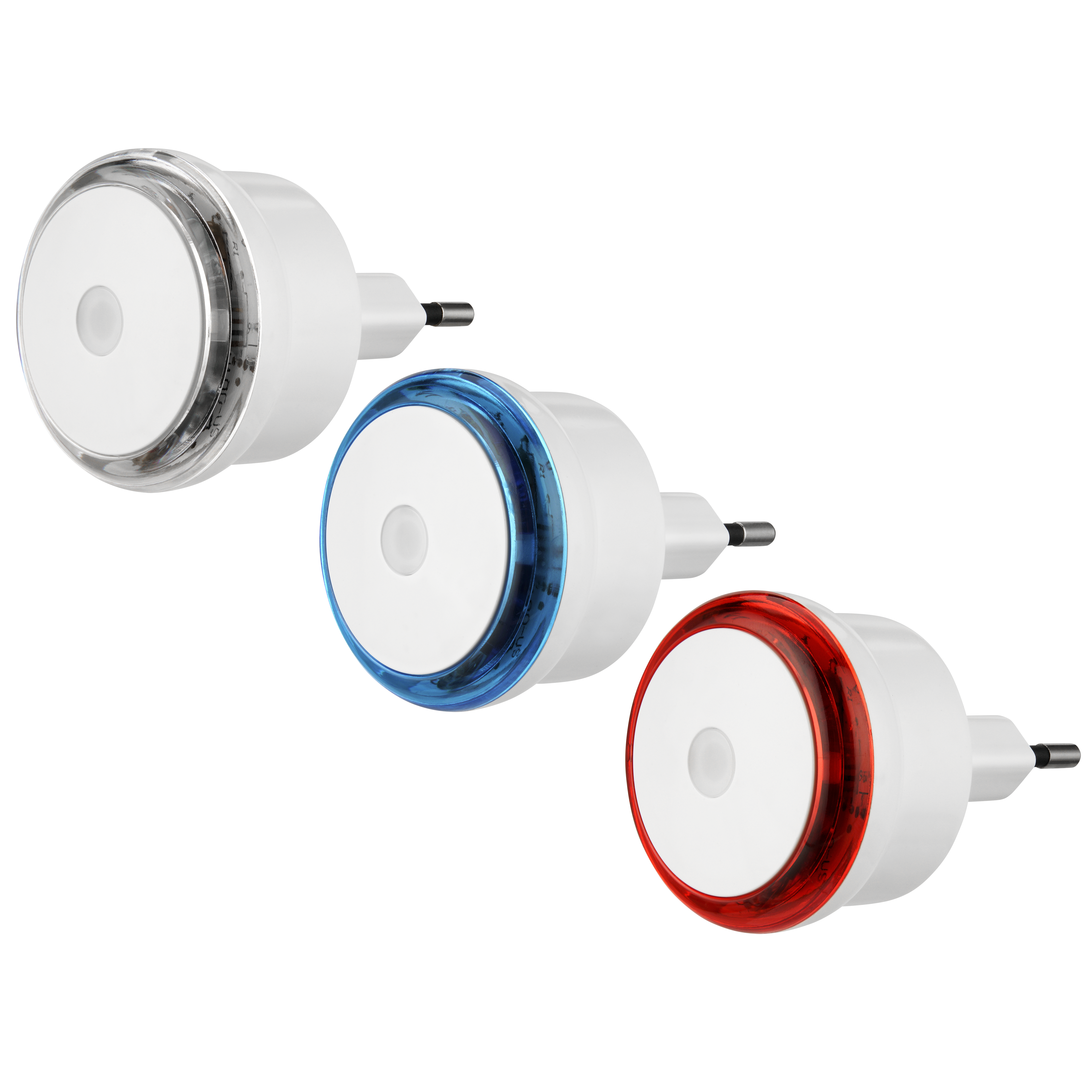 REV Nachtlichter-Set LED mit Dämmerungsschalter farb.gemischt