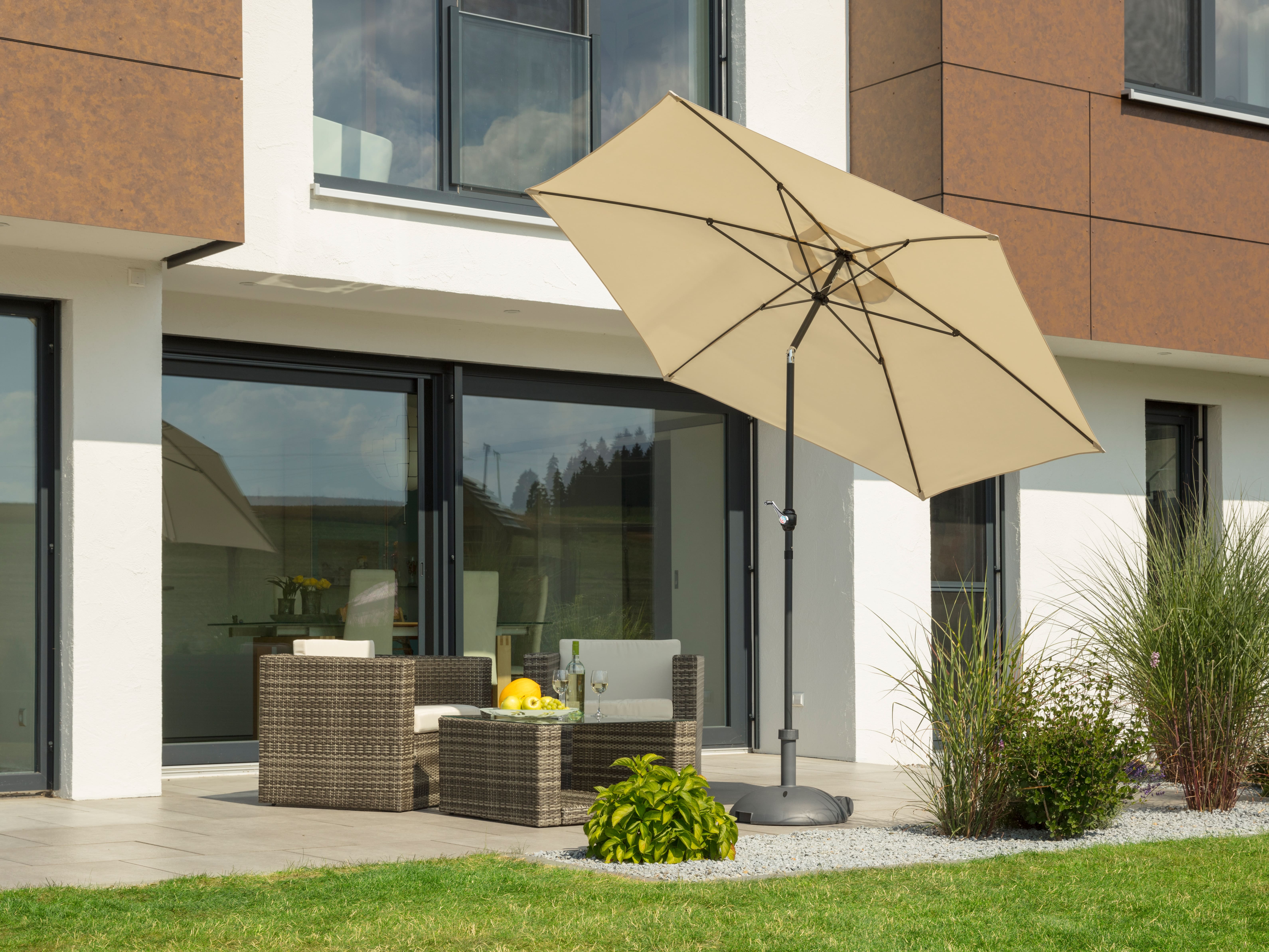363379_11 Schneider Schirm Napoli 270/6 Natur