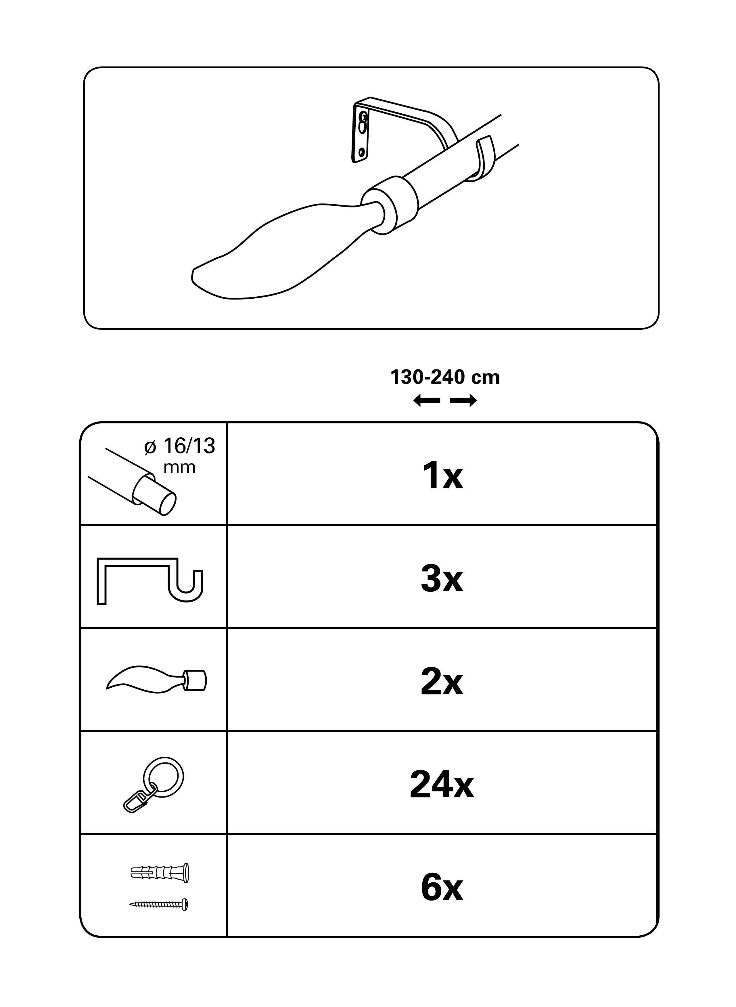 091100_03 GARDINIA STILGARNITUR FLAME SCHWARZ 130-240