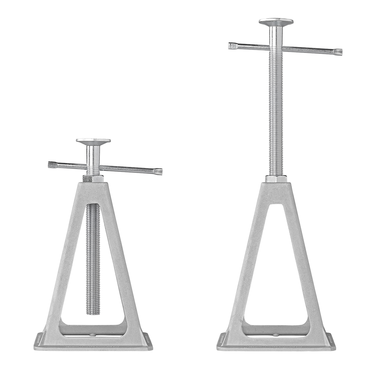 ProPlus Stützbock-Set von 4 Stück, Aluminium