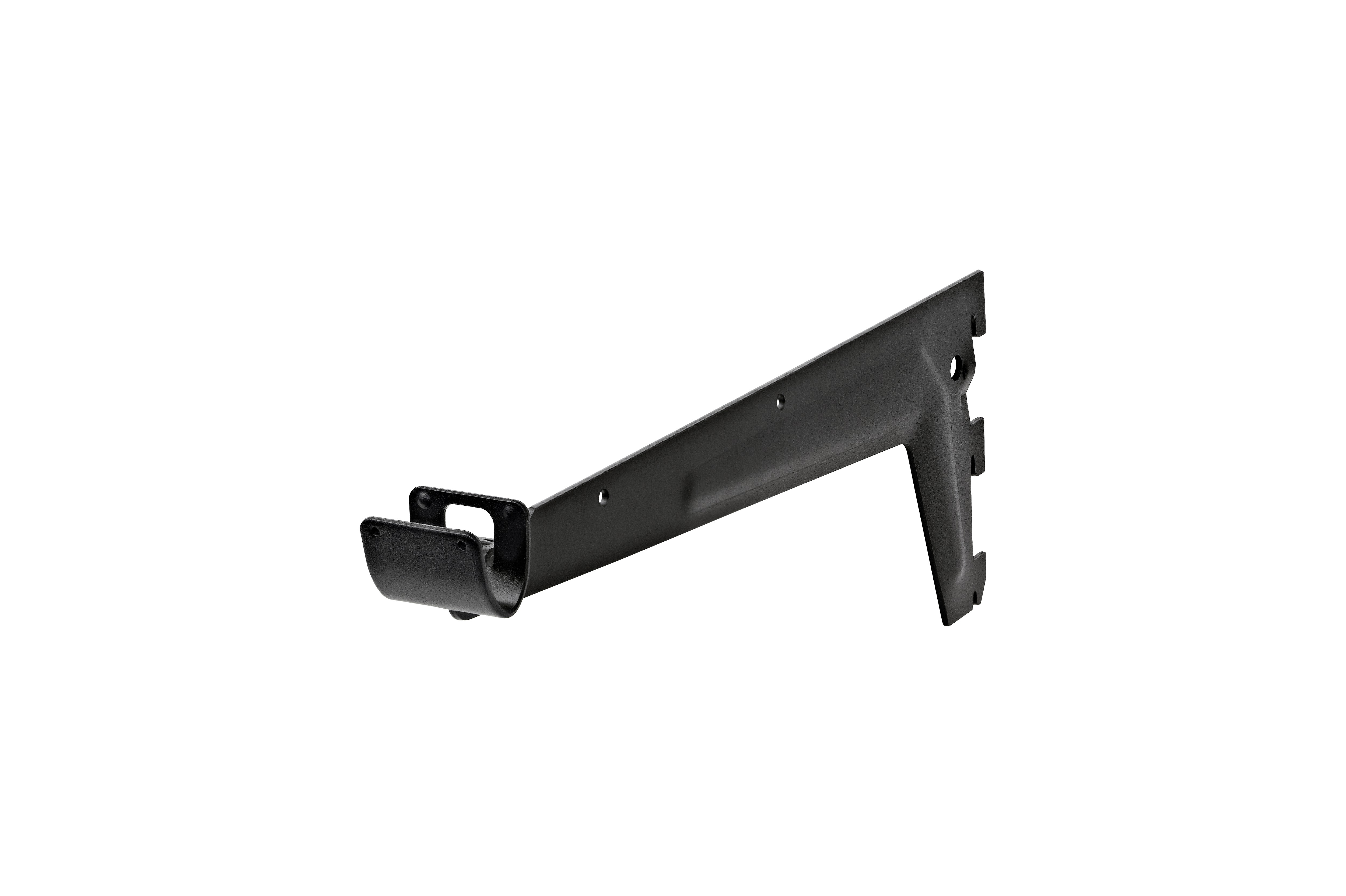 Dolle PrimeSlot 1-Reihig Träger Kleiderstange, schwarz, 250 mm Dolle PrimeSlot 1-Reihig Träger Kleiderstange, schwarz, 250 mm