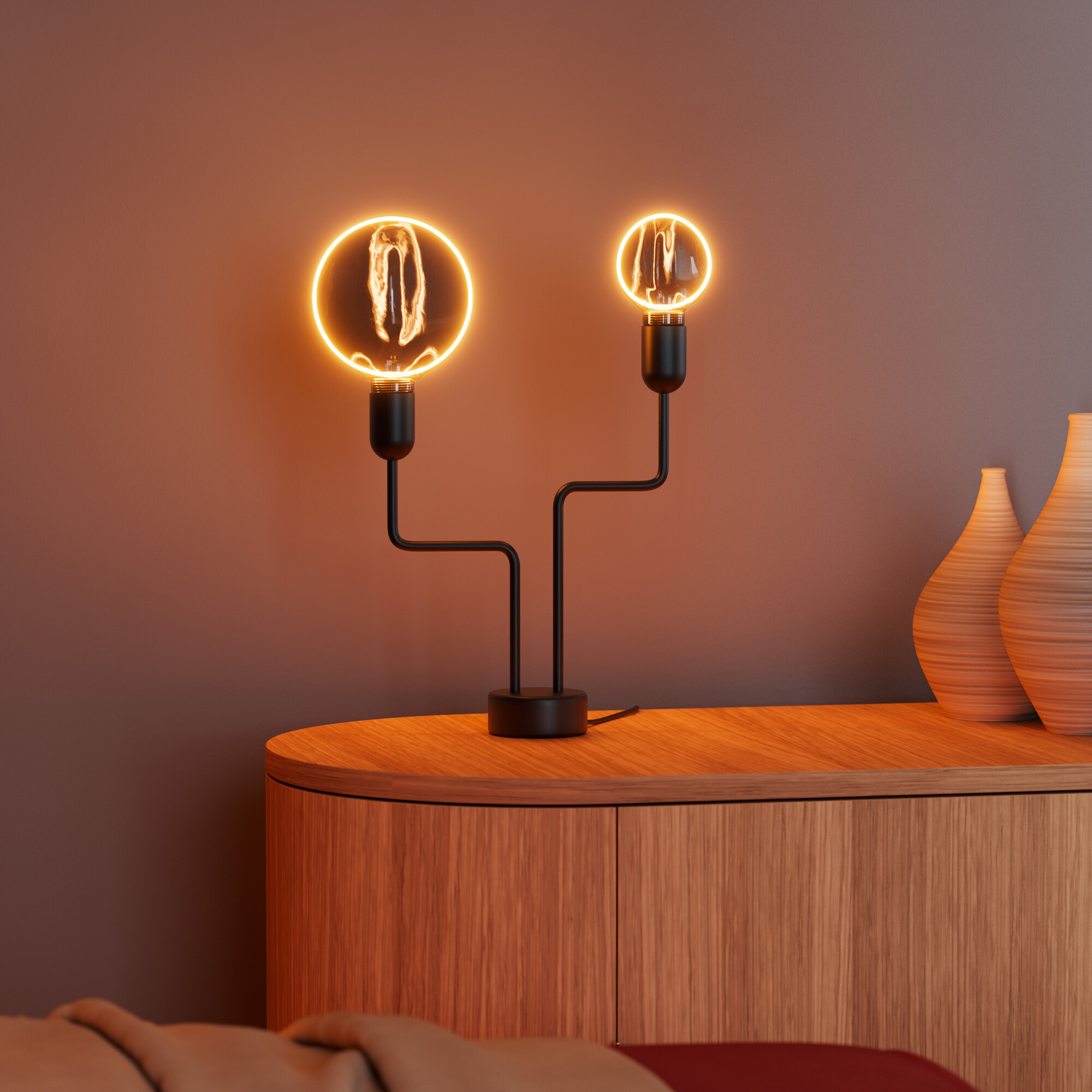 Osram Vintage 1906 LED Lampe O-Form, warmweiß