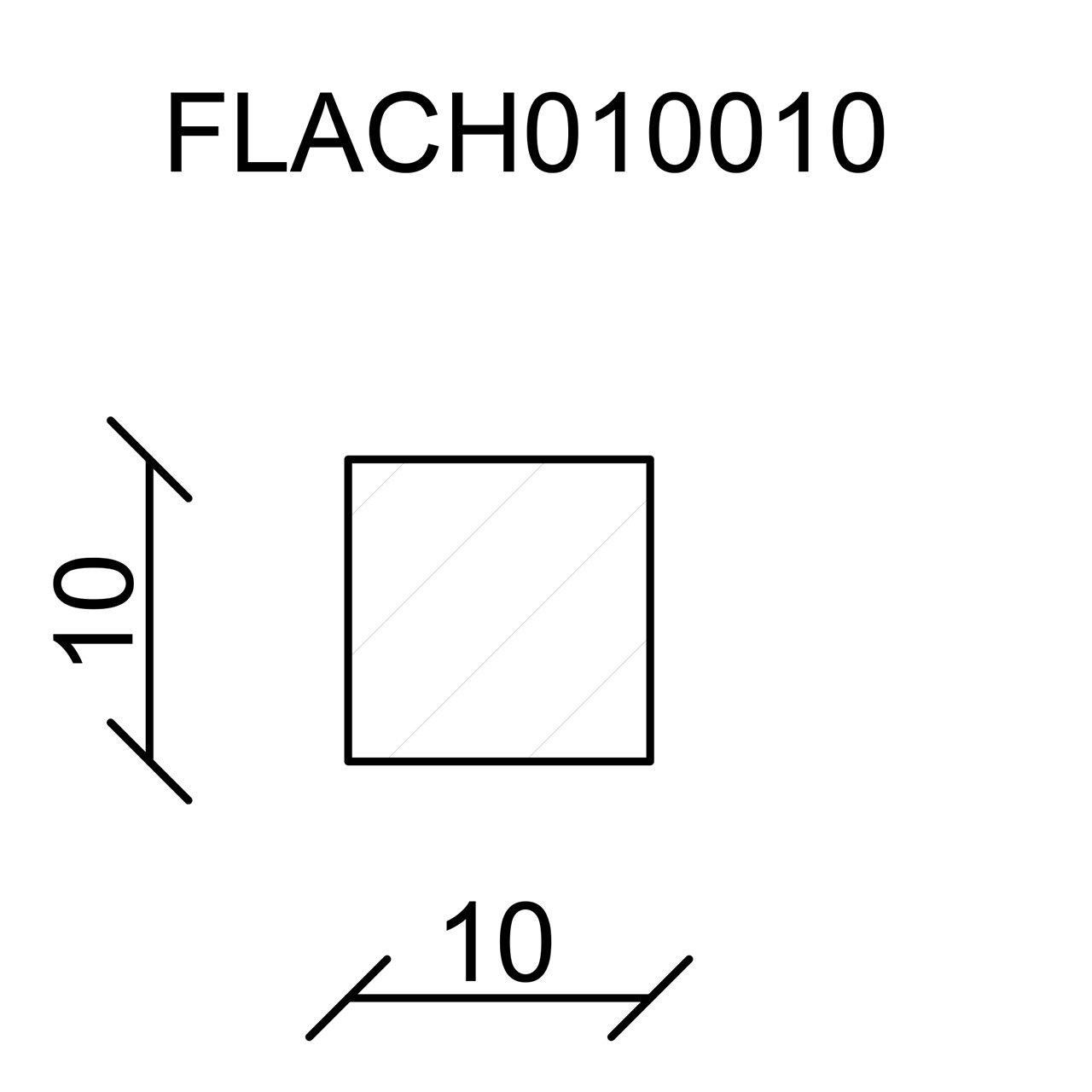 544029-Querschnitt Neuhofer Flachleiste, Fichte/Kiefer astrein roh