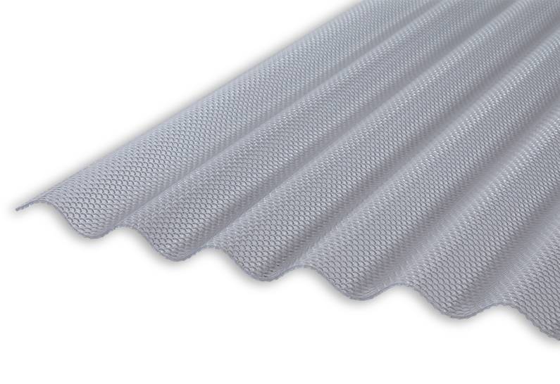 Suntuf PC Wellplatte Sinus, 76/18 2000 x 900 x 1.4 mm, struktur