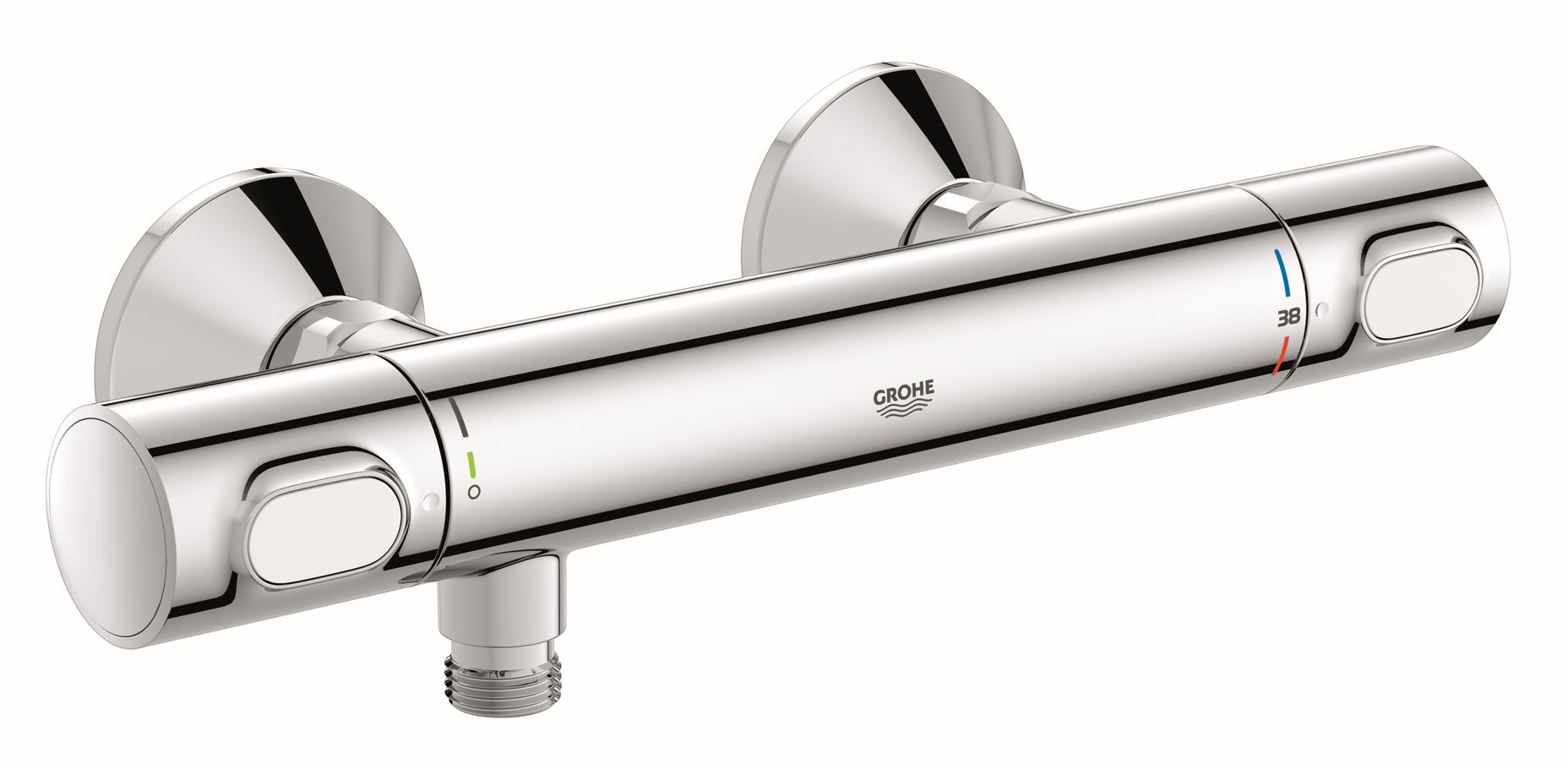 Grohe Precision Flow Thermostat-Brausebatterie, 1/2" Grohe Precision Flow Thermostat-Brausebatterie, 1/2"