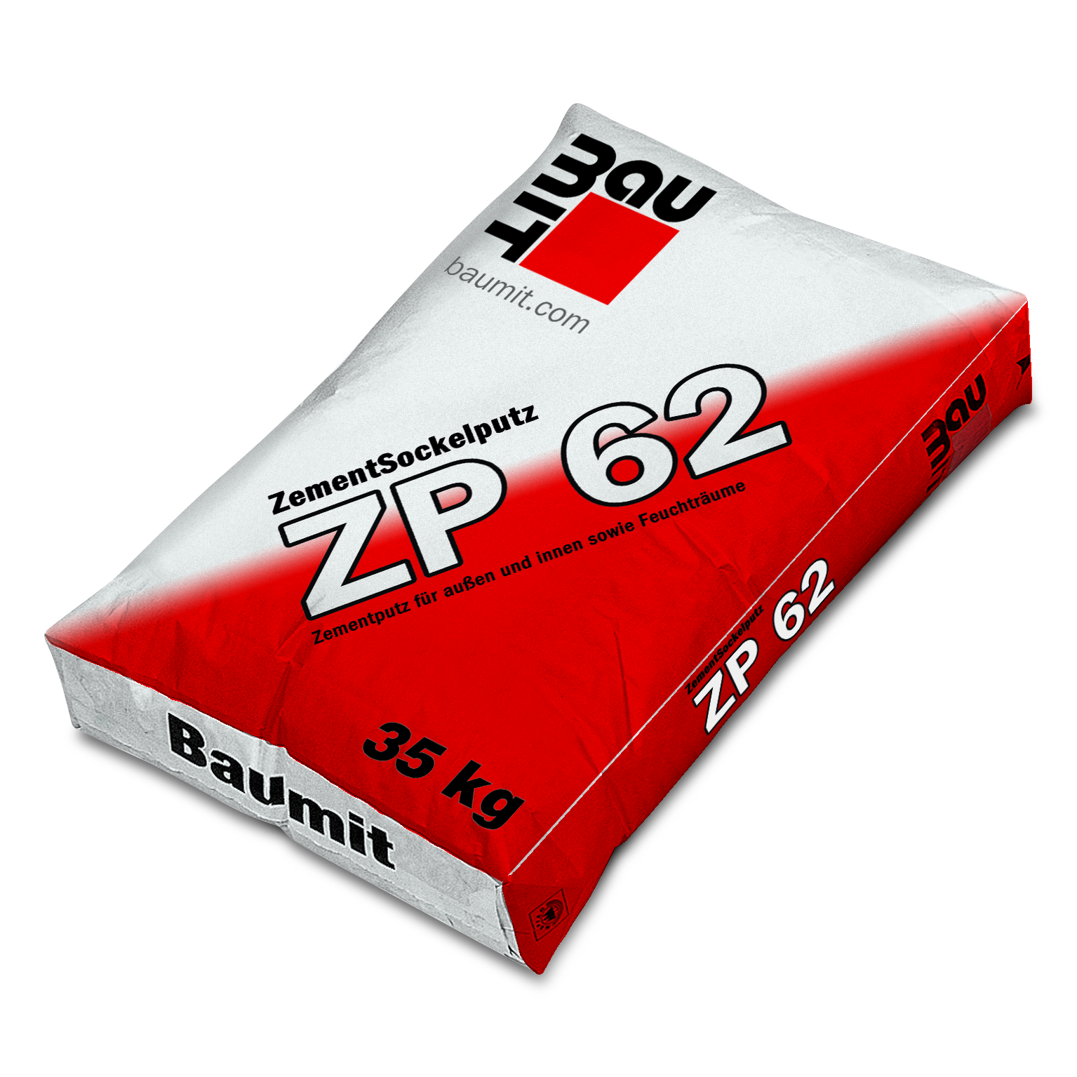 095956-Baumit-Zement-Sockelputz-ZP62-35kg ZementSockelputz Baumit ZP 62