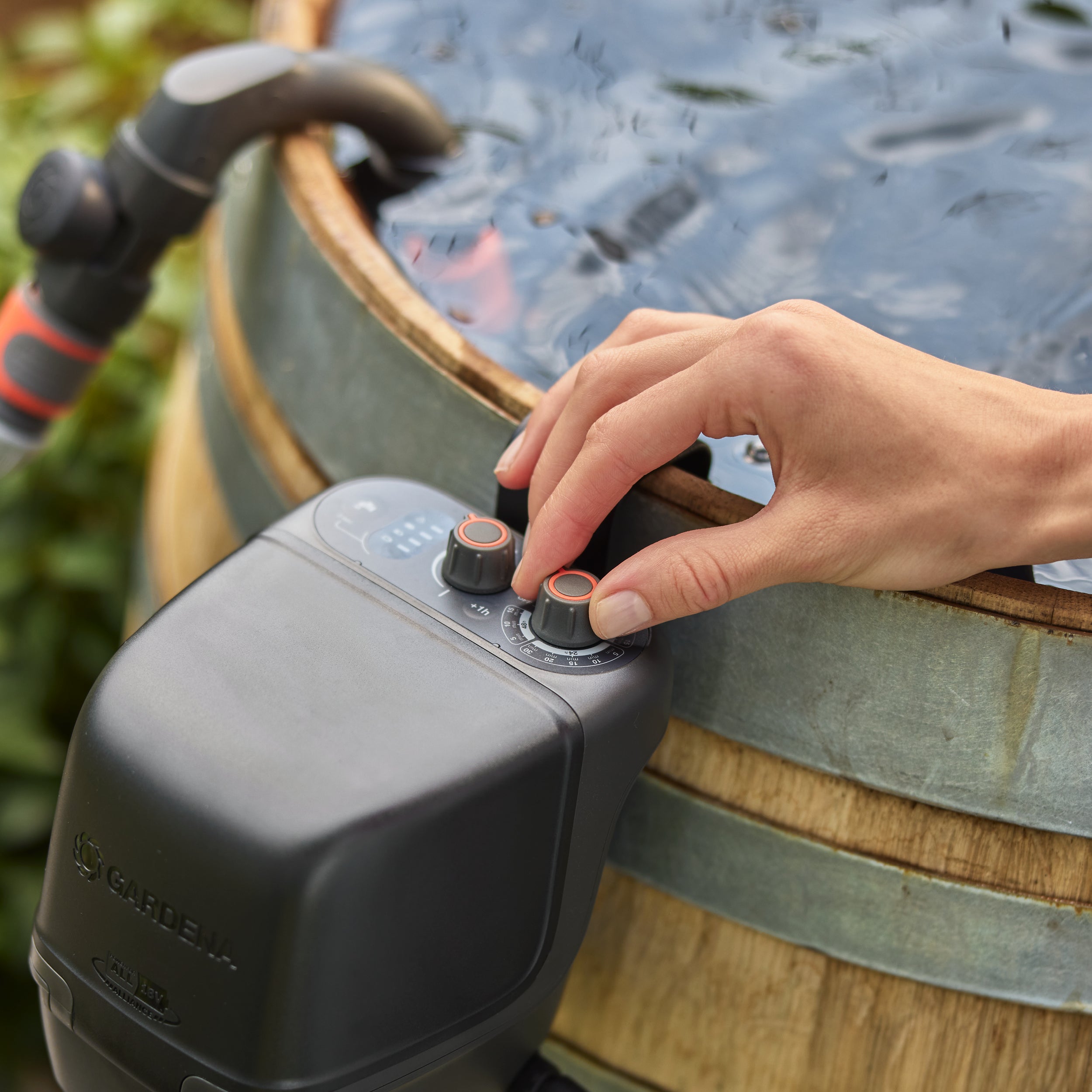 Gardena Akku-Regenfasspumpe 2600 Comfort 18V P4A solo