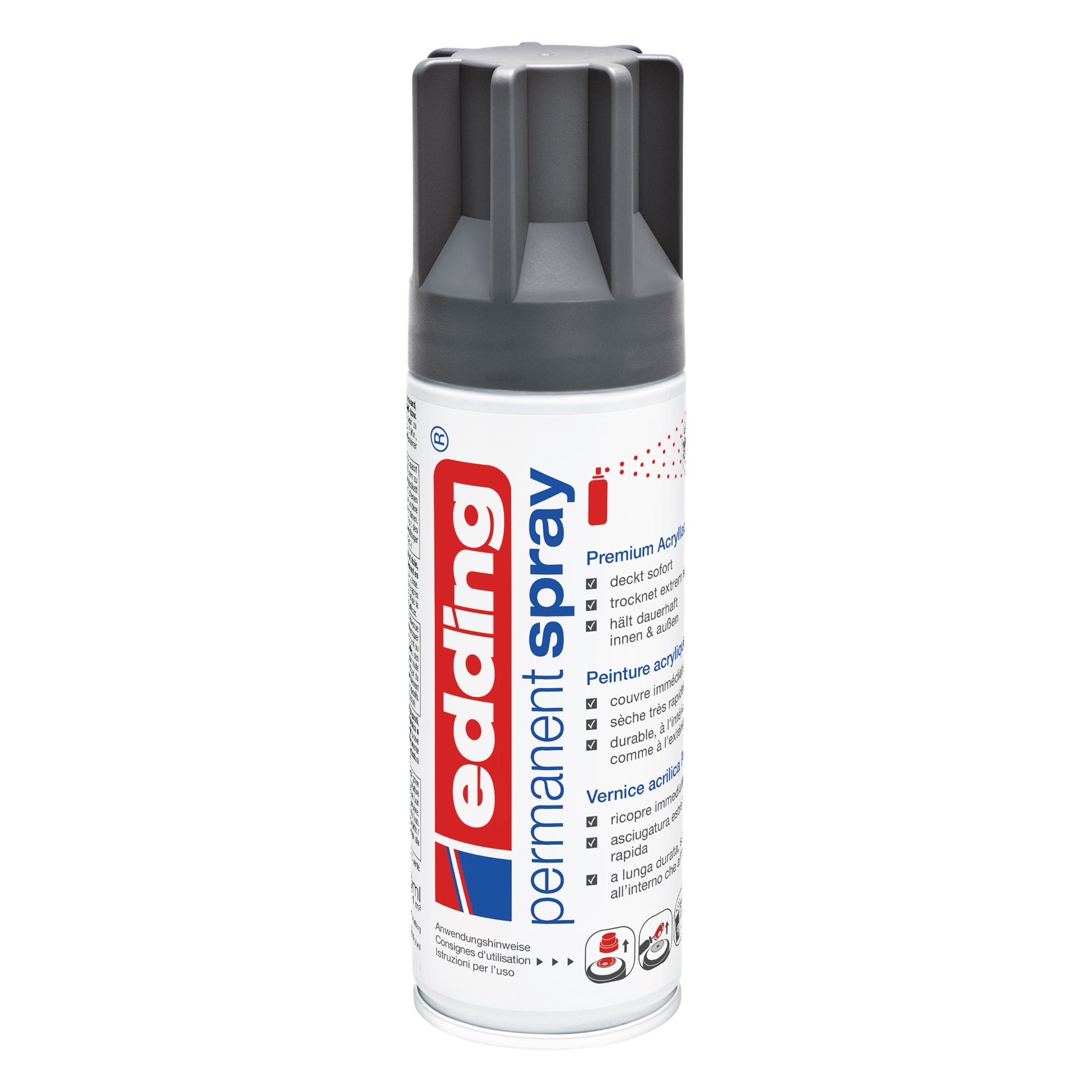 Edding Permanentspray 5200, anthrazit