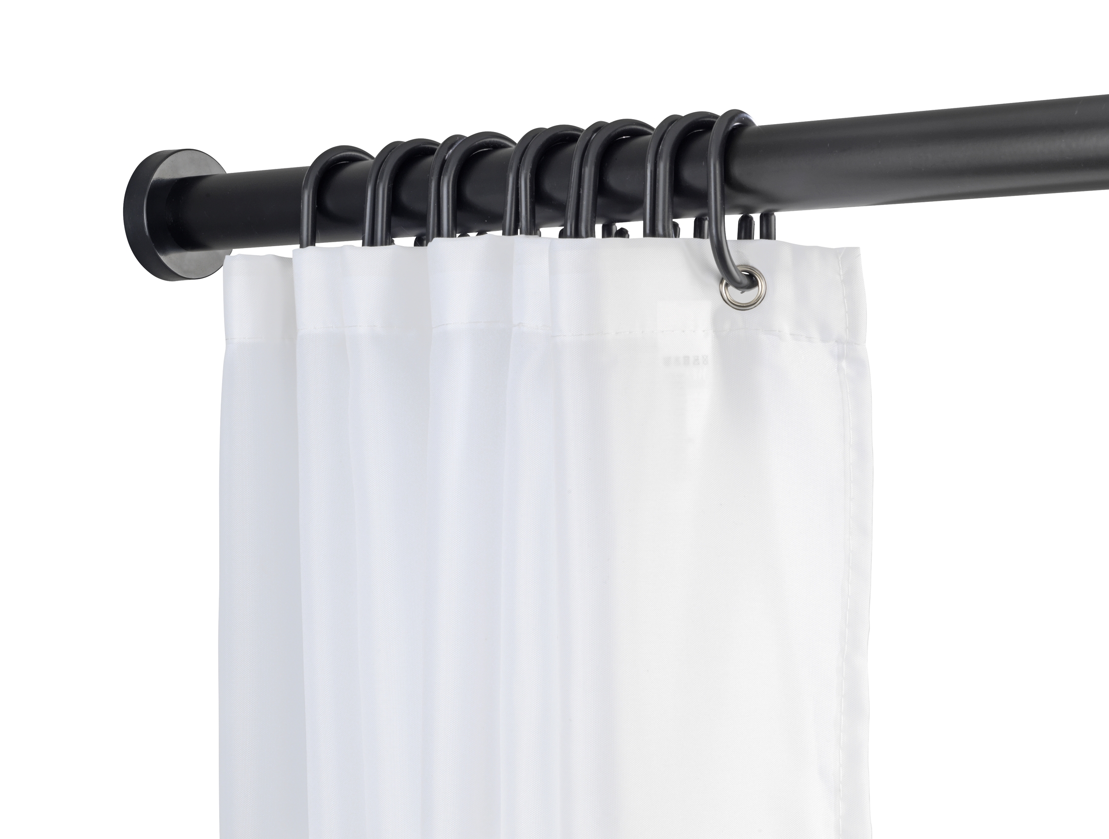 Schöner Wohnen Teleskop Duschstang.Obleon, 70-115 cm, schwarz