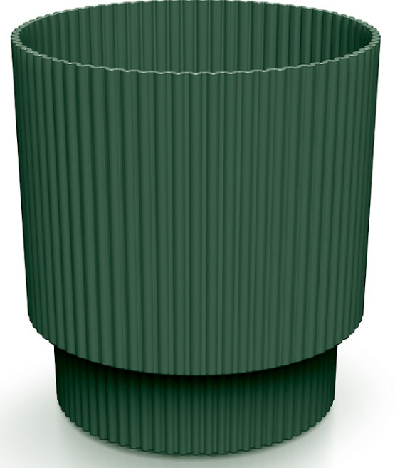 Prosperplast Blumentopf Milly Round, Ø 19,5 cm, kieferngrün