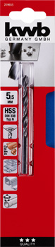 209655-300 Kwb HSS Spiralbohrer, 5,5 mm