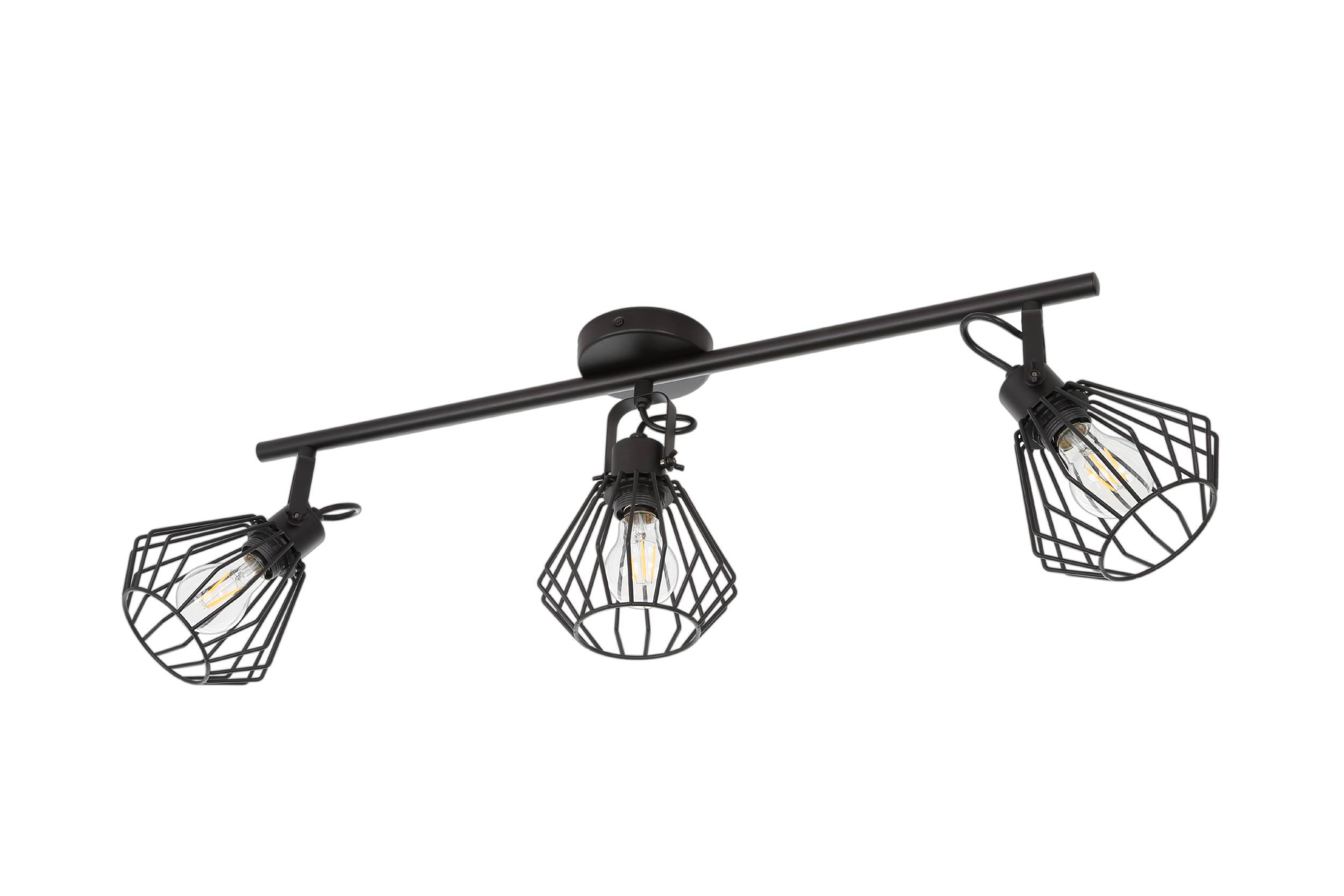 791249-2 Eglo Spot, 4xE27, schwarz, TABILLANO