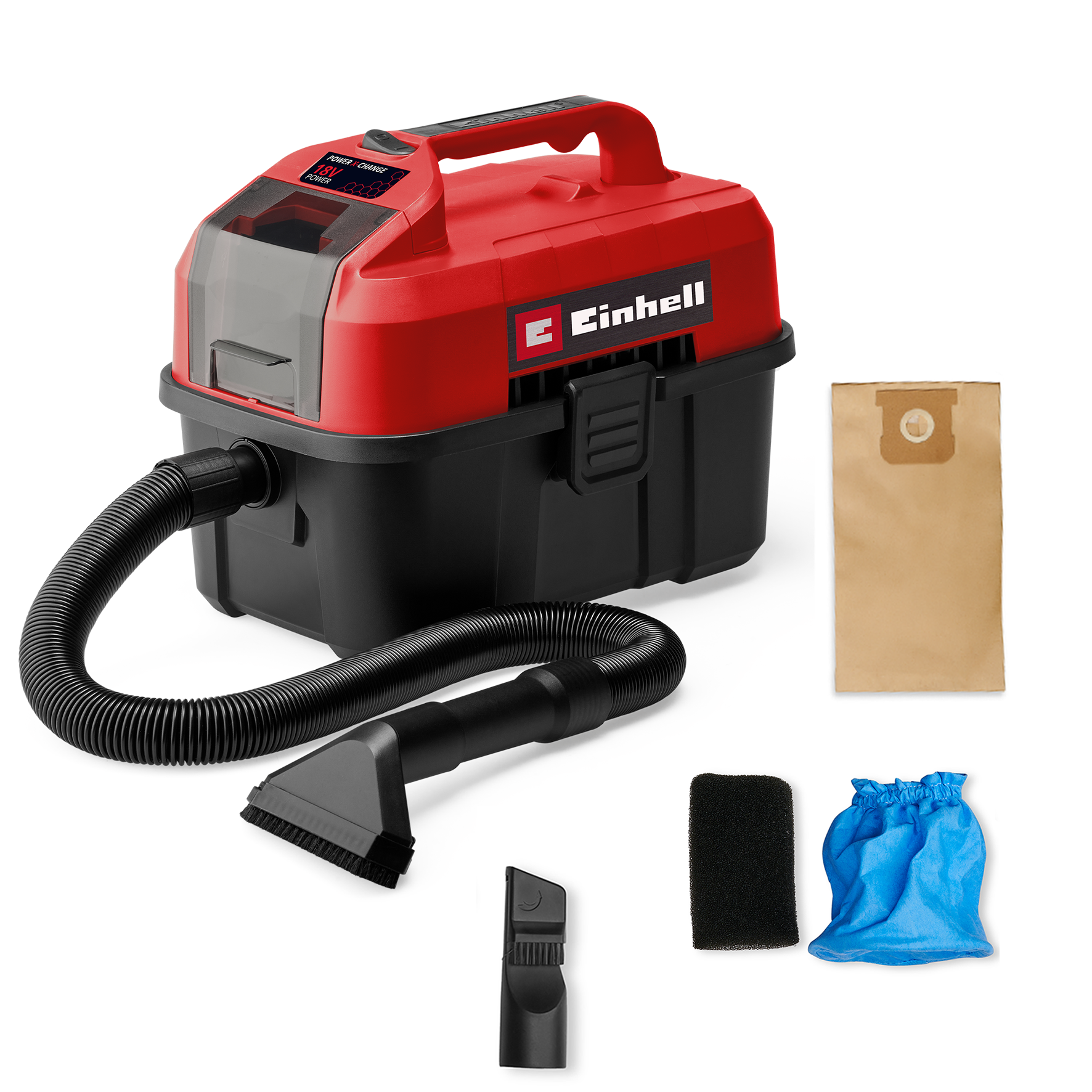 Einhell Akku-Nass-Trockensauger TE-VC 18/10 Li-Solo