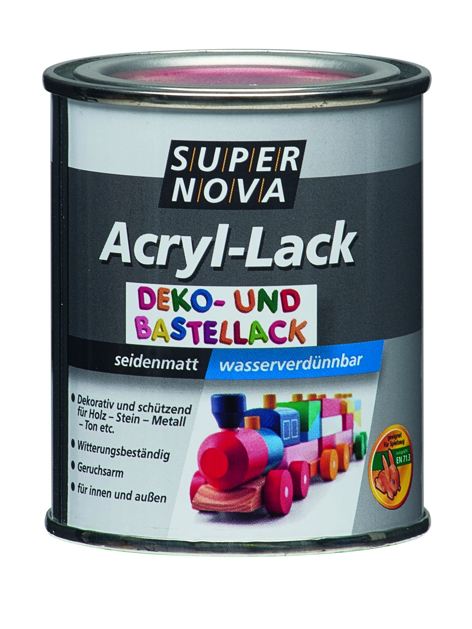 Meffert Super Nova Acryl-Lack, Schwarz