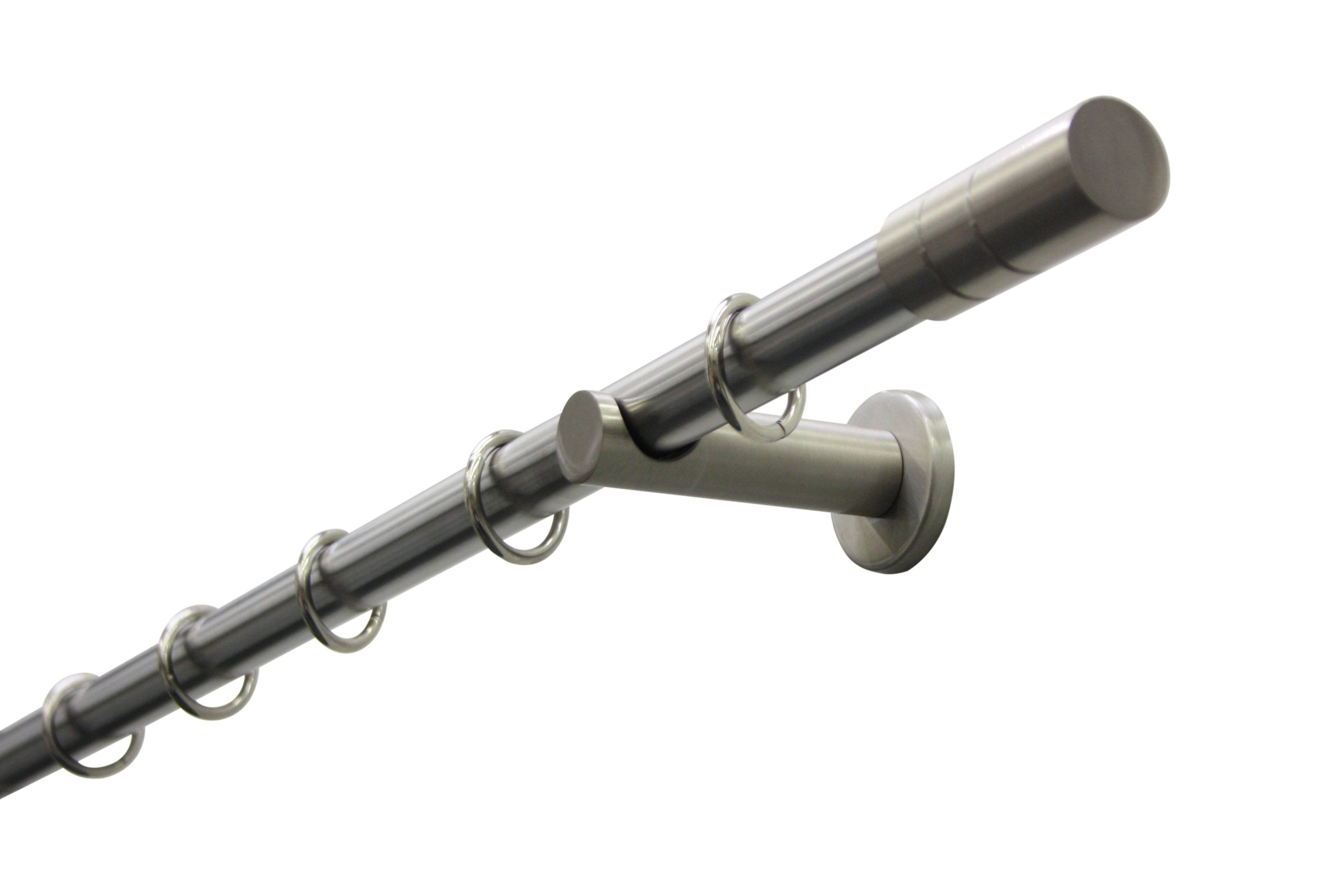 044434-Stil-Grt-Zylinder-edelstahl GARDINIA STIL-GRT. ZYLINDER 20MM 200CM EDEL