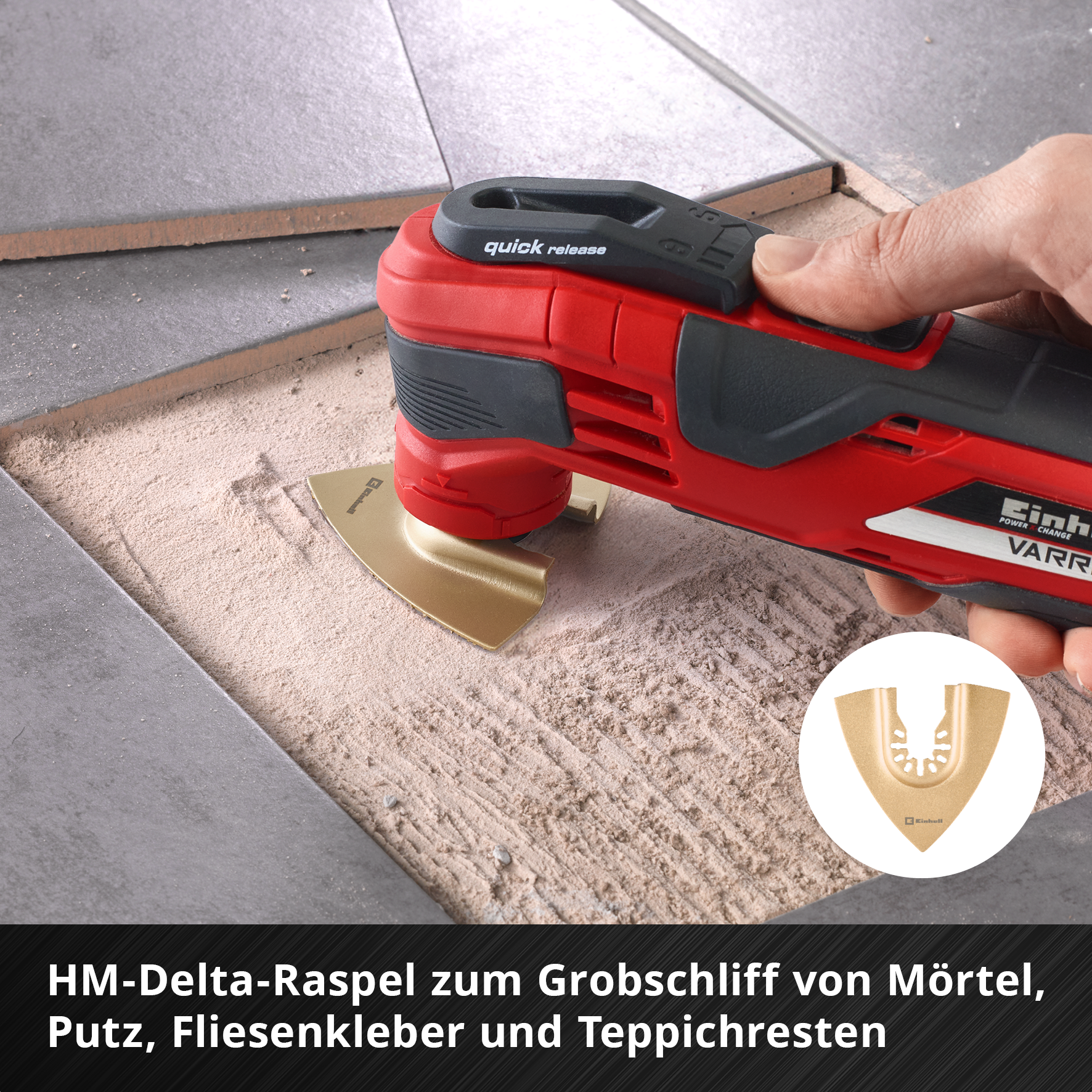 Einhell XXL-CASE Multitool-Set mit Universalaufnahme, 70-tlg. 
