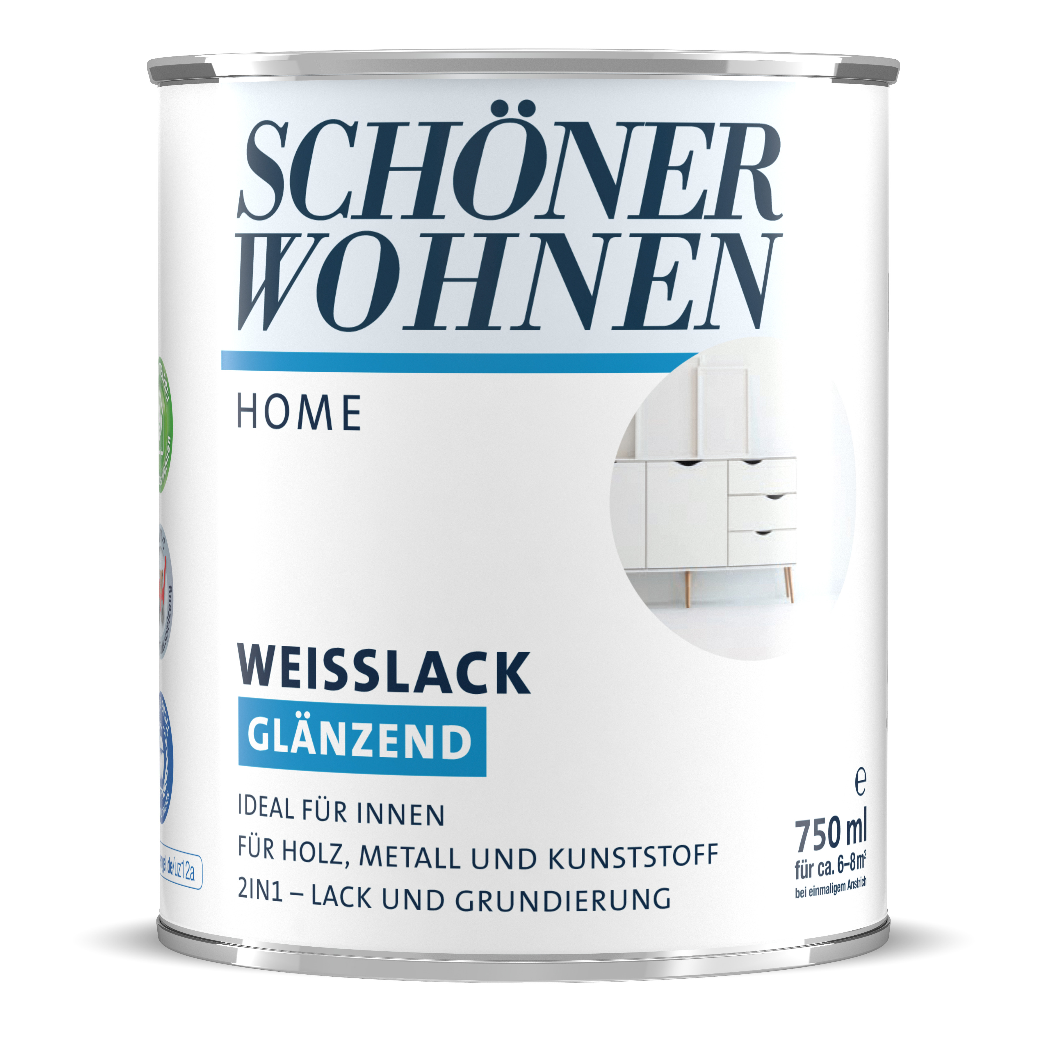 SW_2441-0750-0000 Schöner Wohnen Home Weißlack, glänzend