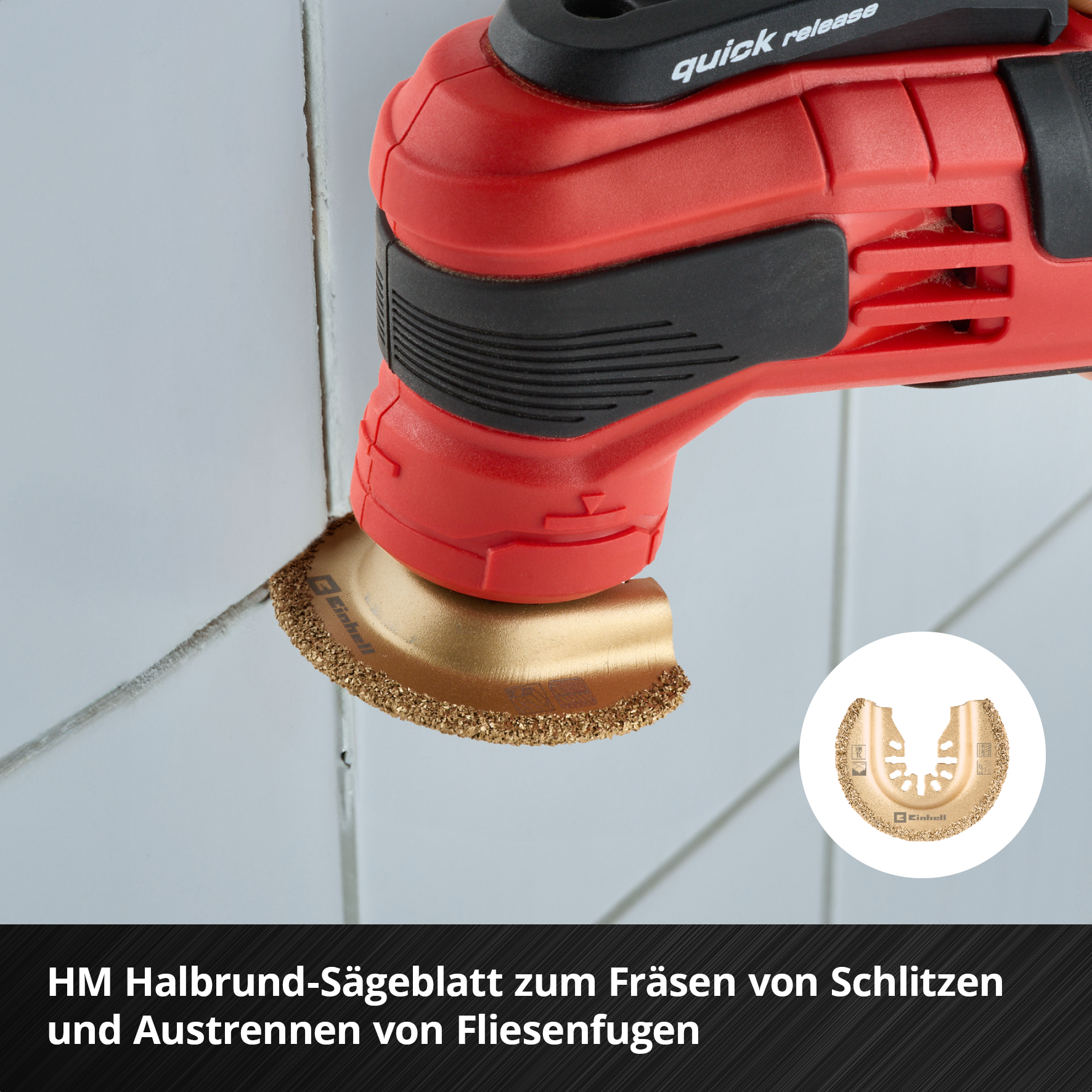Einhell XXL-CASE Multitool-Set mit Universalaufnahme, 70-tlg. 